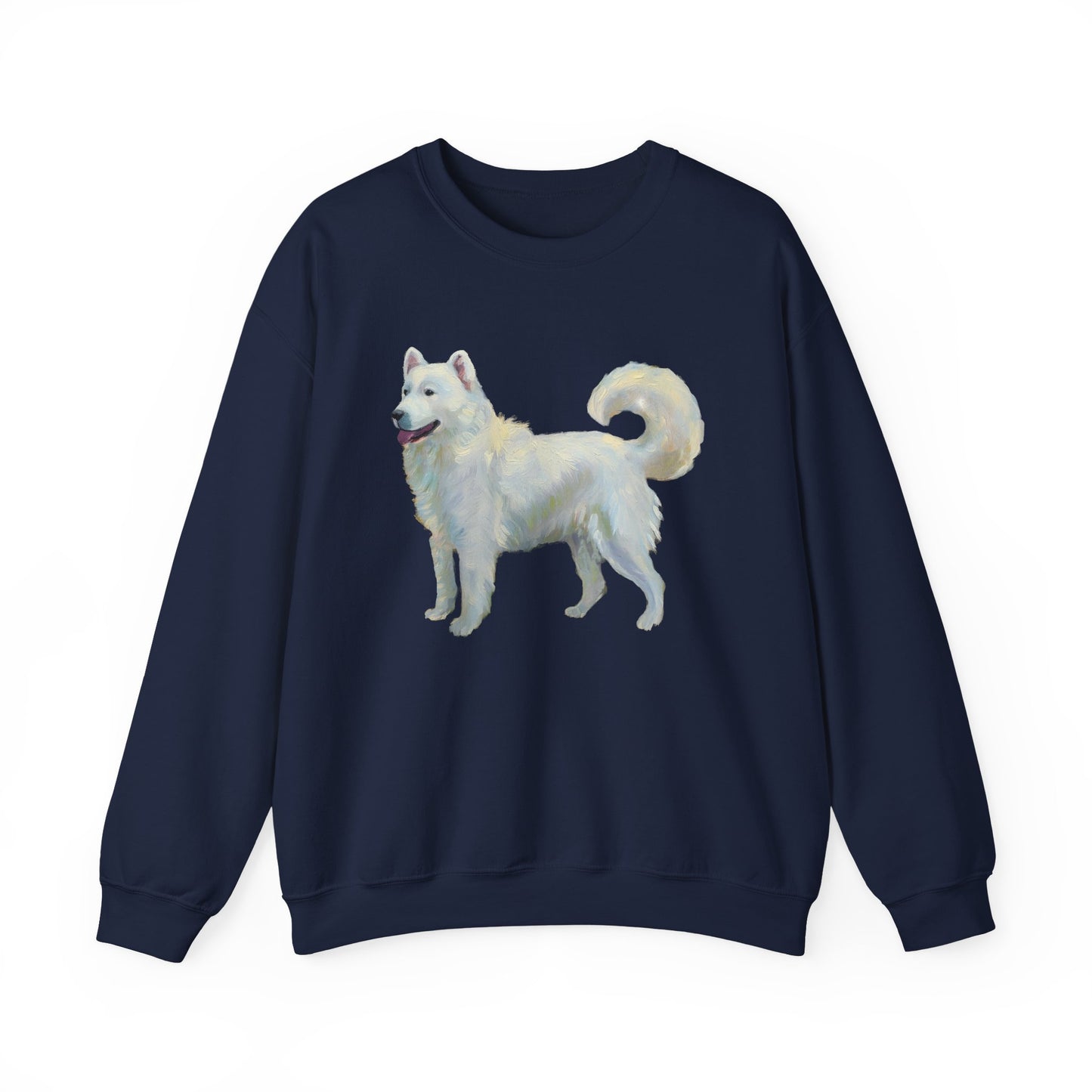 Hokkaido Unisex 50/50 Crewneck Sweatshirt: Cozy Companion for All Seasons