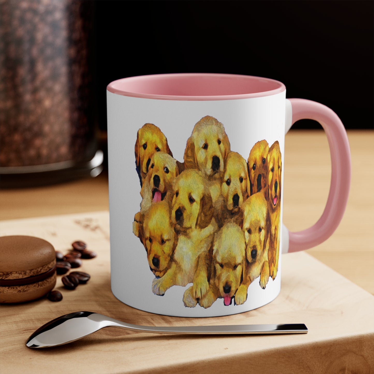 Golden Retriever Puppy Coffee Mug - 11oz Delight