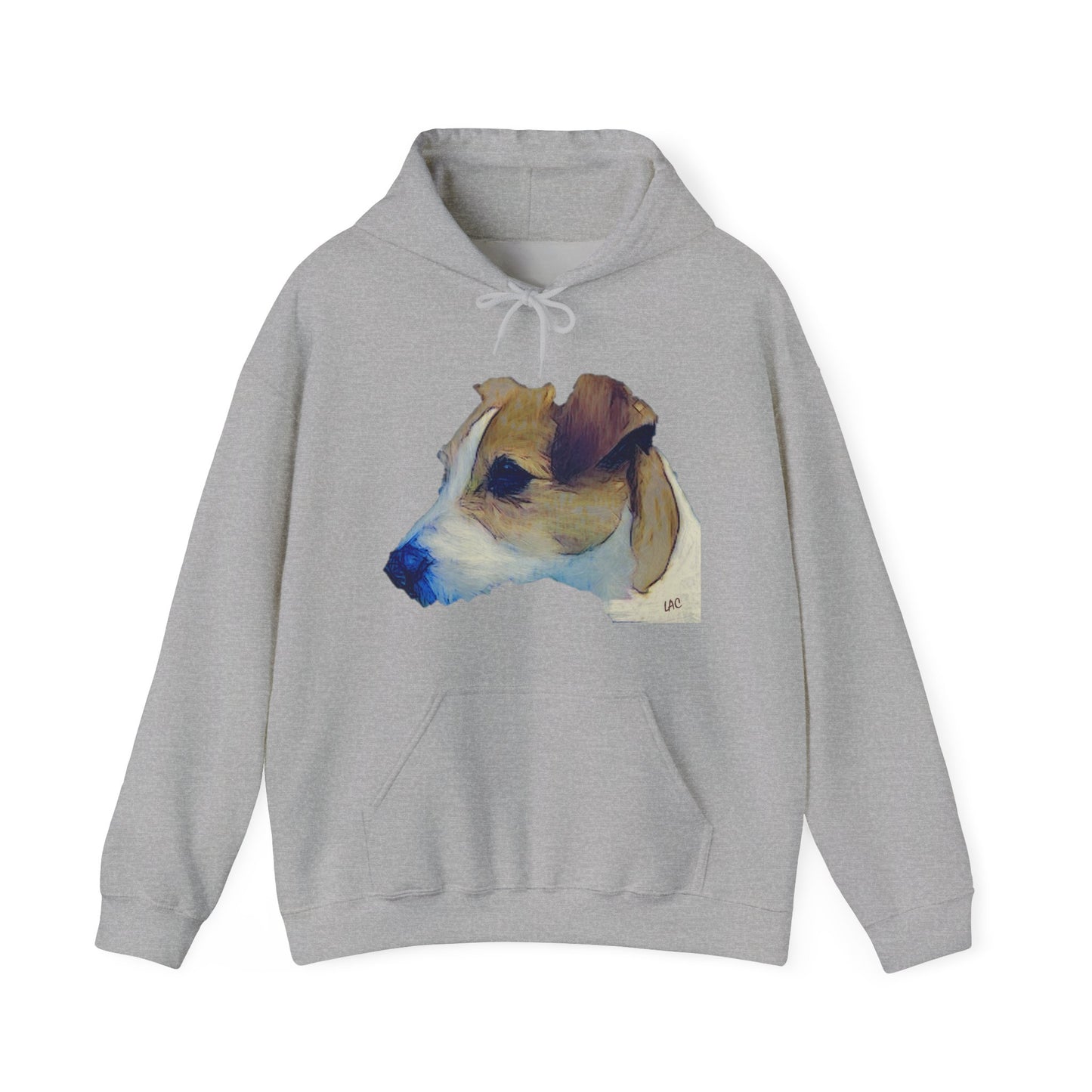 Parson Jack Russell Terrier Unisex 50/50 Hoodie