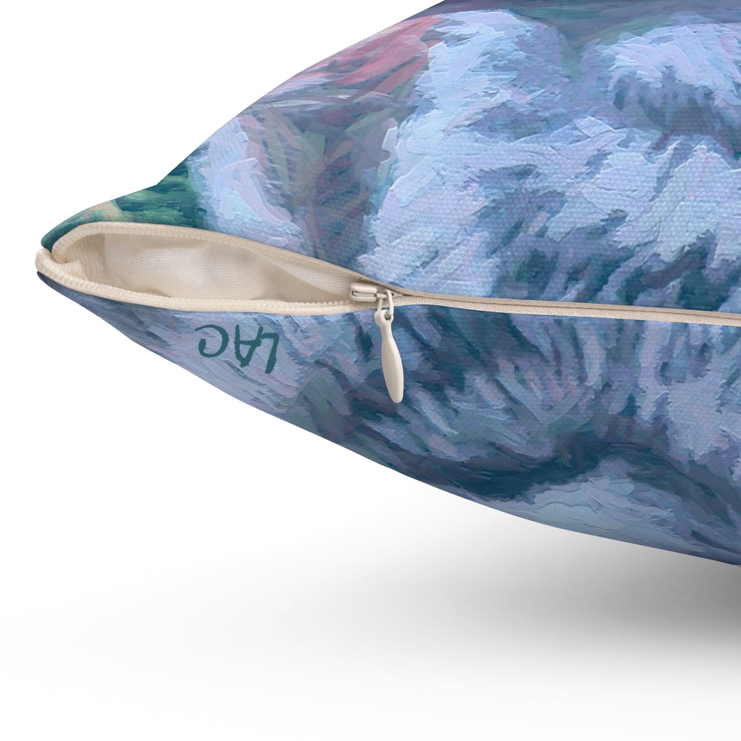 Norwegian Buhund Spun Polyester Throw Pillow