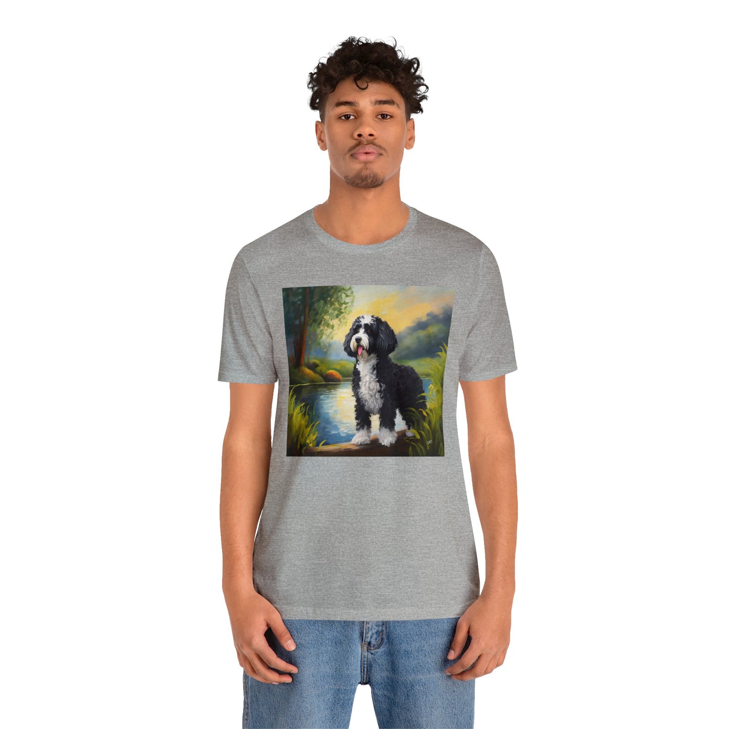 Portuguese Water Dog Jersey Short Sleeve Tee