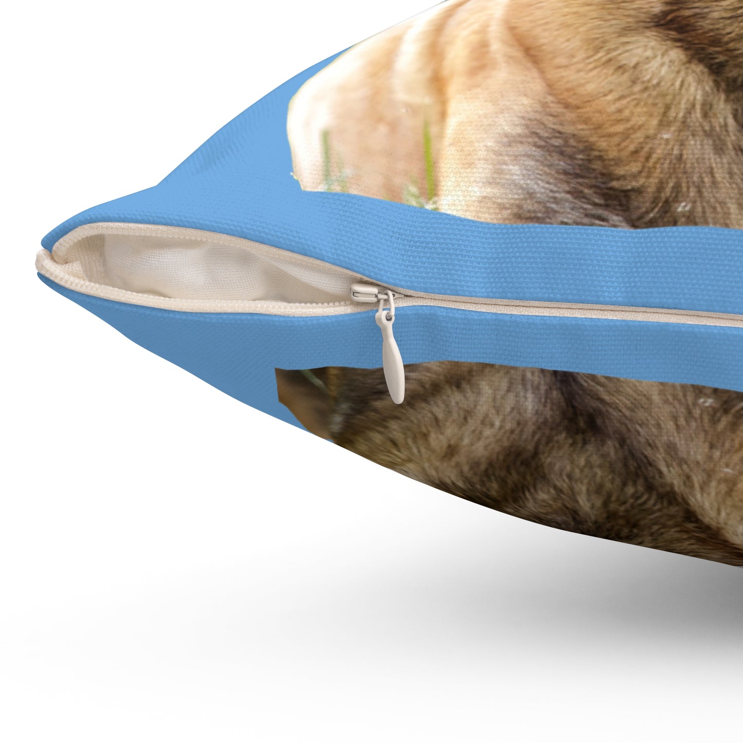 Belgian Malinois Spun Polyester Throw Pillow