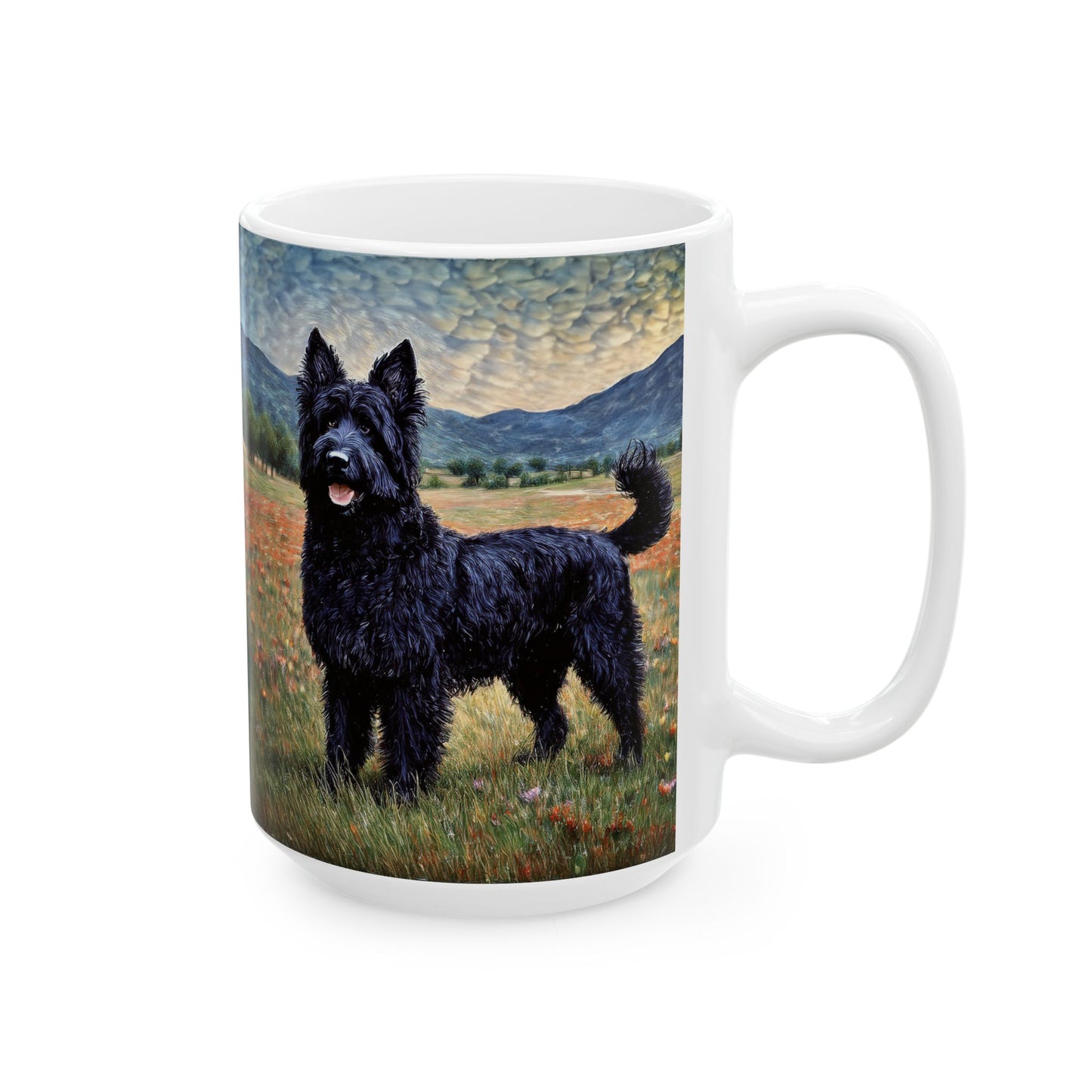 Croatian Sheepdog Ceramic Mug - Sip with Spirit!