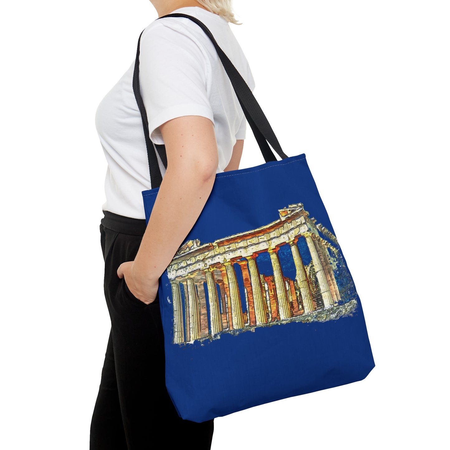 Ancient Greece All-Over Print - - Tote Bag