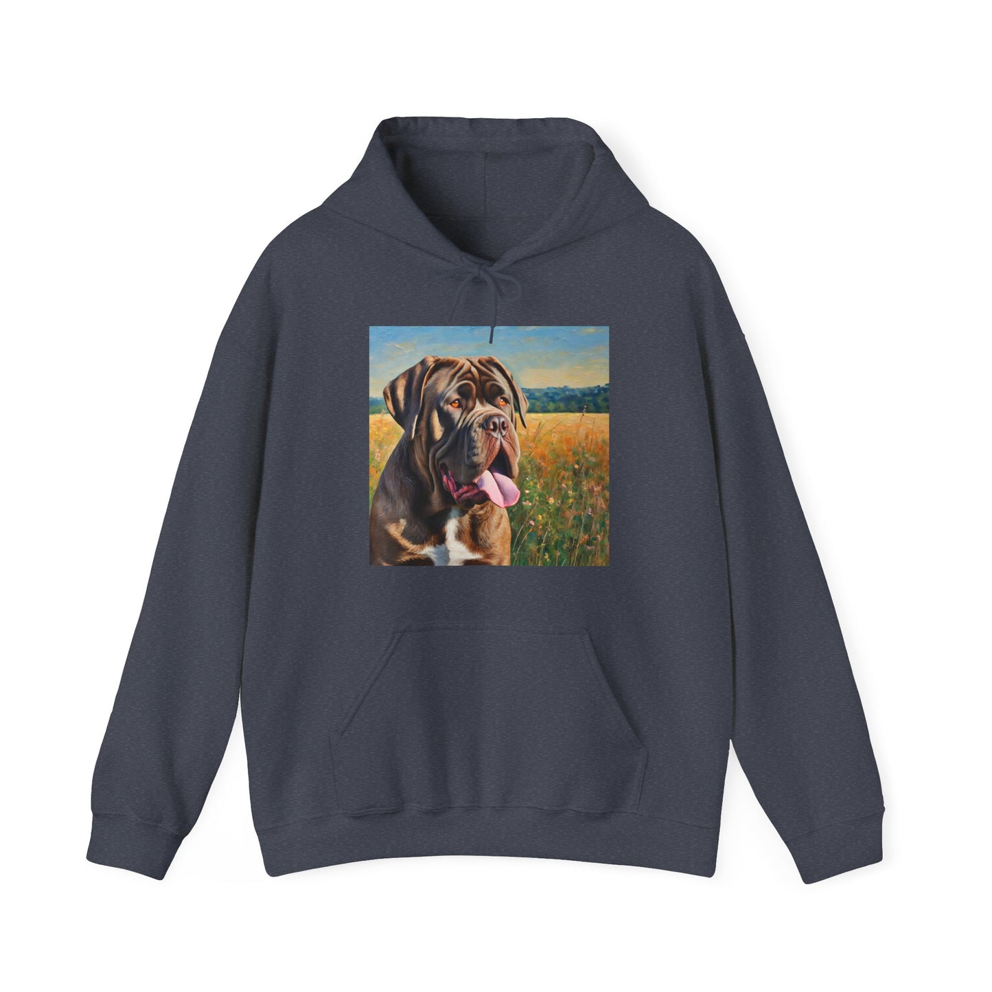 Neopolitan Mastiff 50/50 Hooded Sweatshirt
