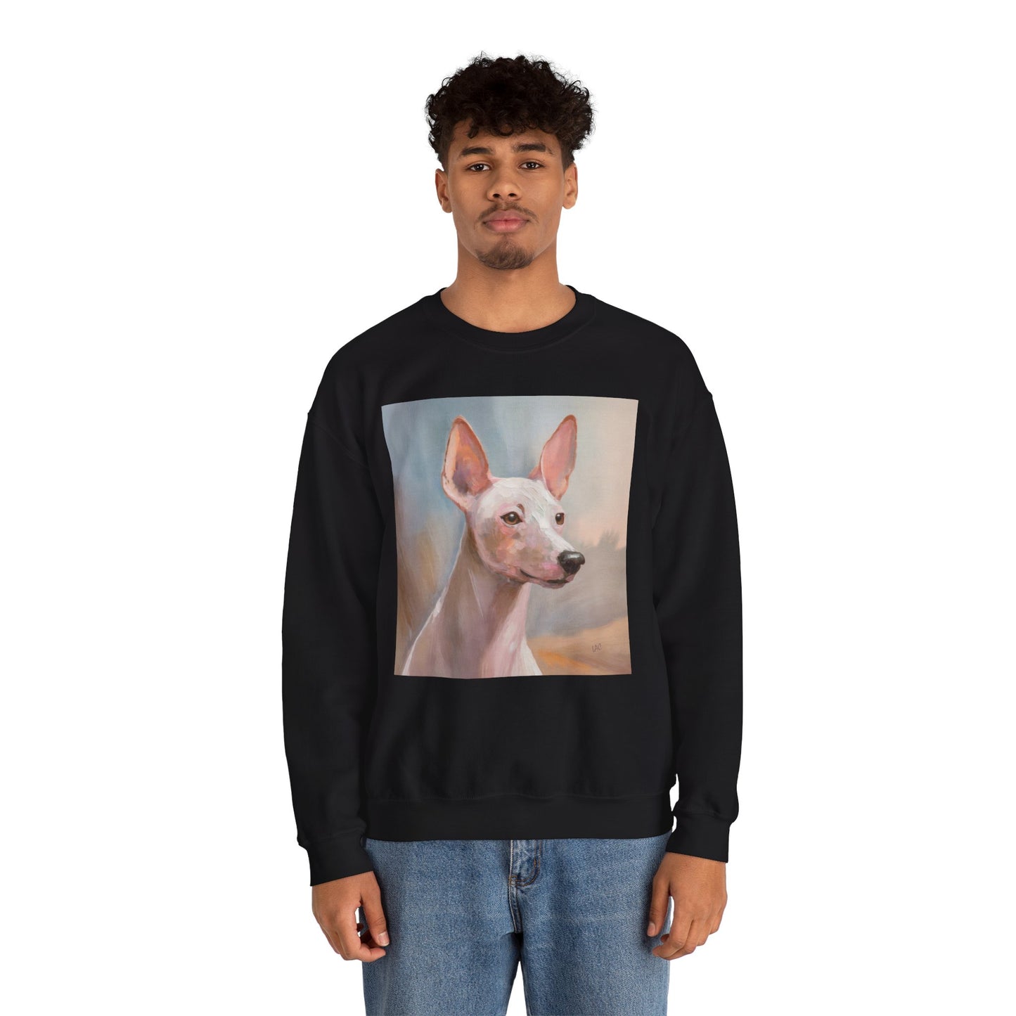 Xoloitzcuintli 'Mexican Hairless' Crewneck Sweatshirt