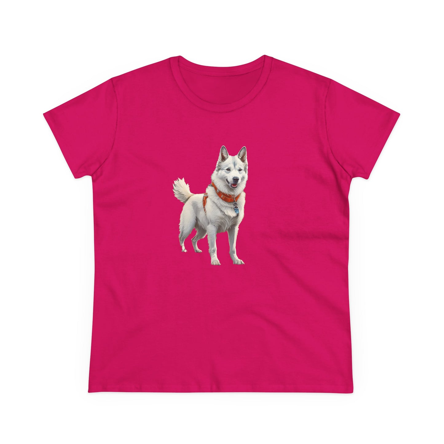 Yakutian Laika Women's Midweight Cotton Tee