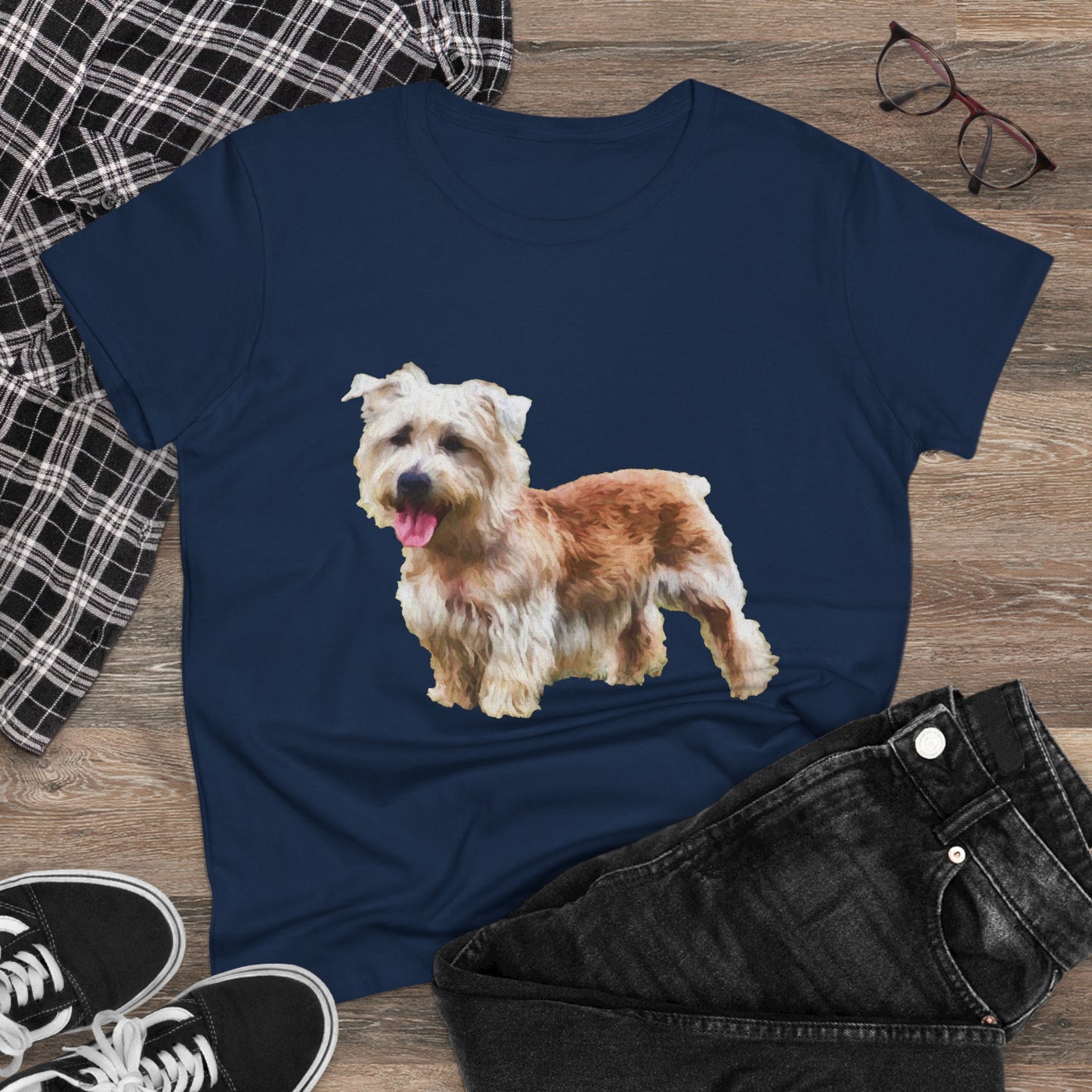 Glen of Imaal Terrier Women's Midweight Cotton Tee
