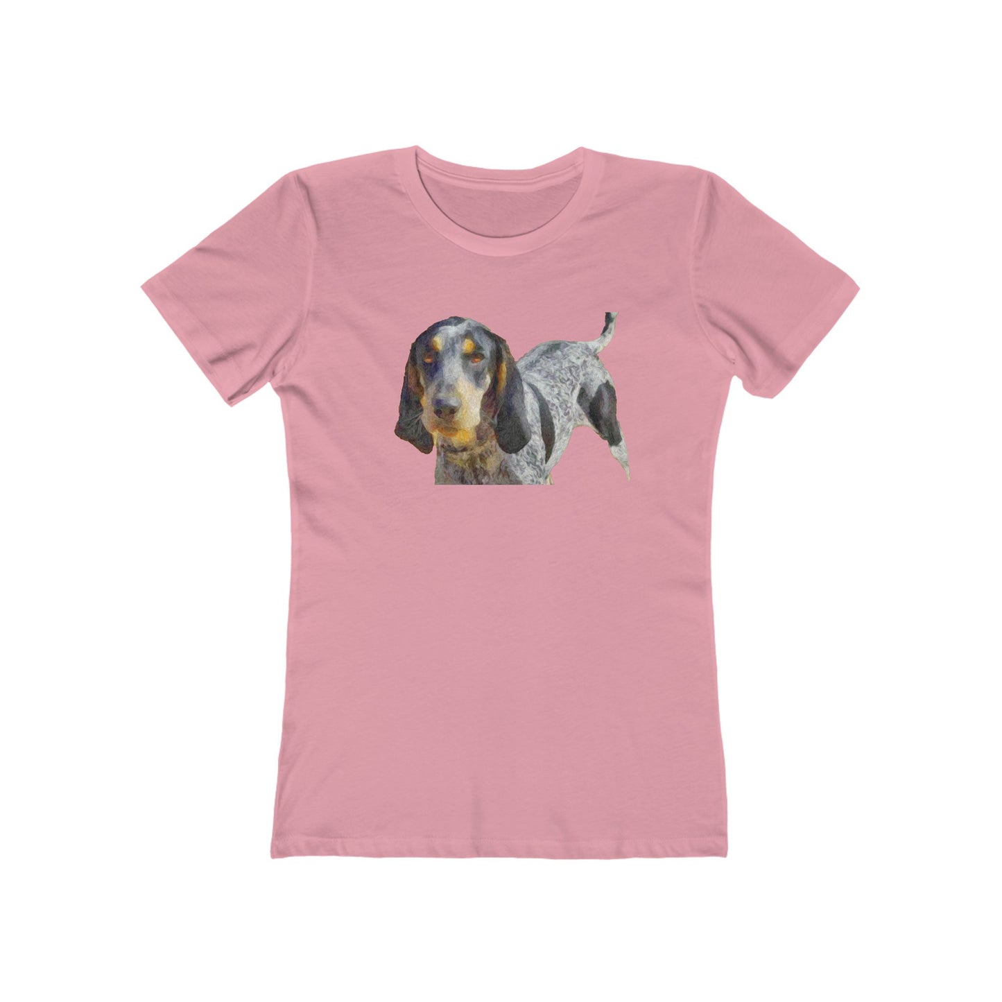 Bluetick Coonhound - Women's Slim Fit Ringspun Cotton T-Shirt
