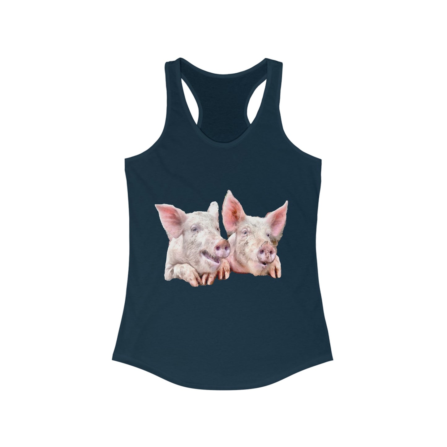 Pigs 'A Jowly Good Time' - Women's Racerback Tank