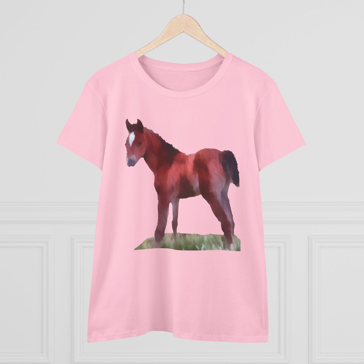 Horse 'Contata' Women's Midweight Cotton Tee
