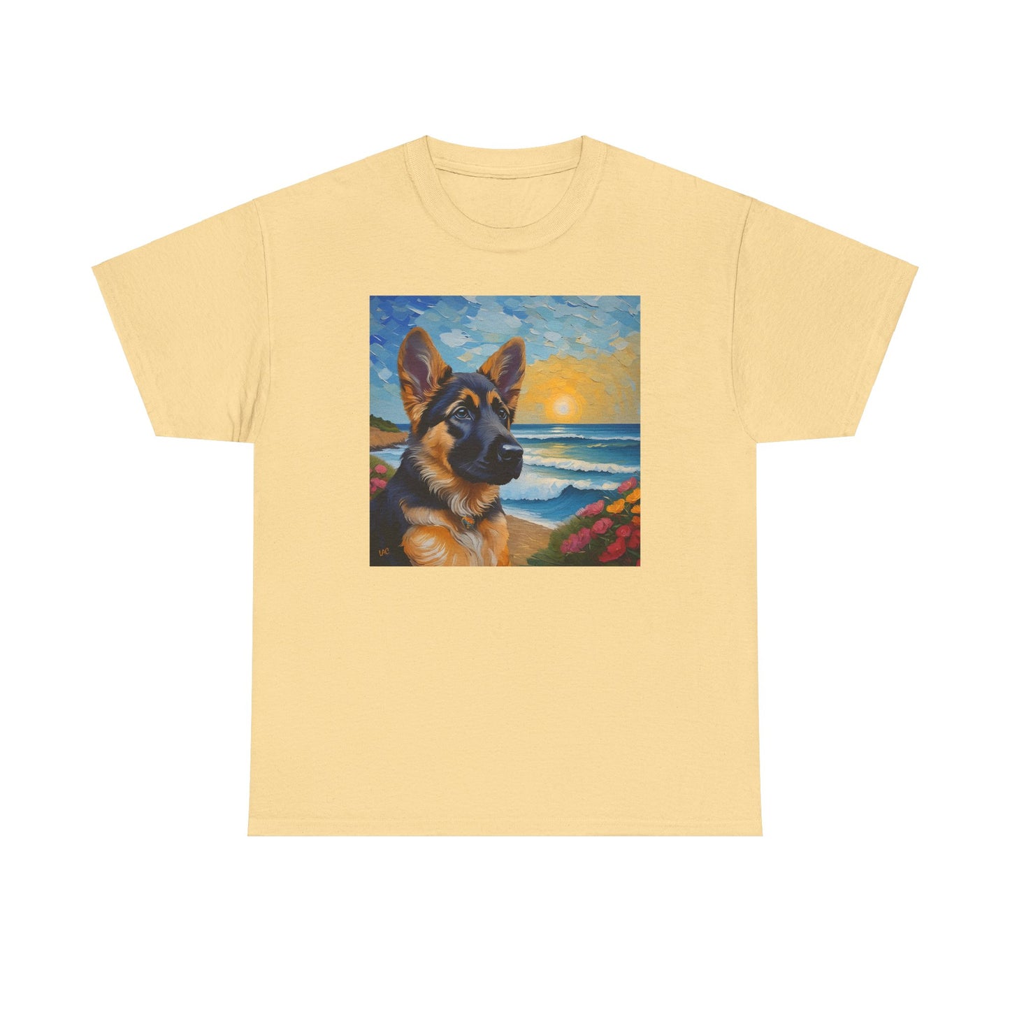 German Shepherd Puppy #2 - Classic Heavy Cotton Tee