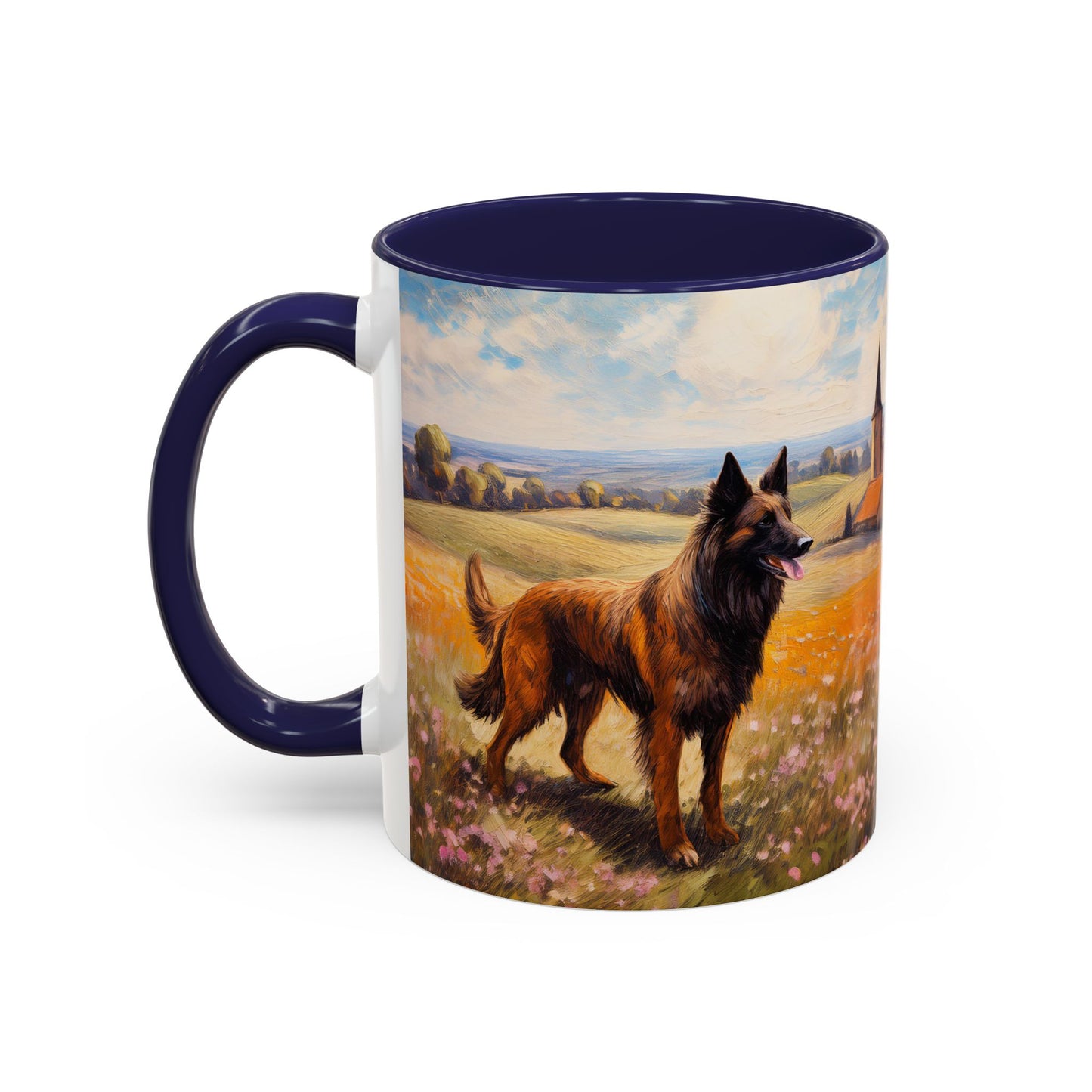 Belgian Tervuren - Artisan Ceramic Accent Coffee Mug