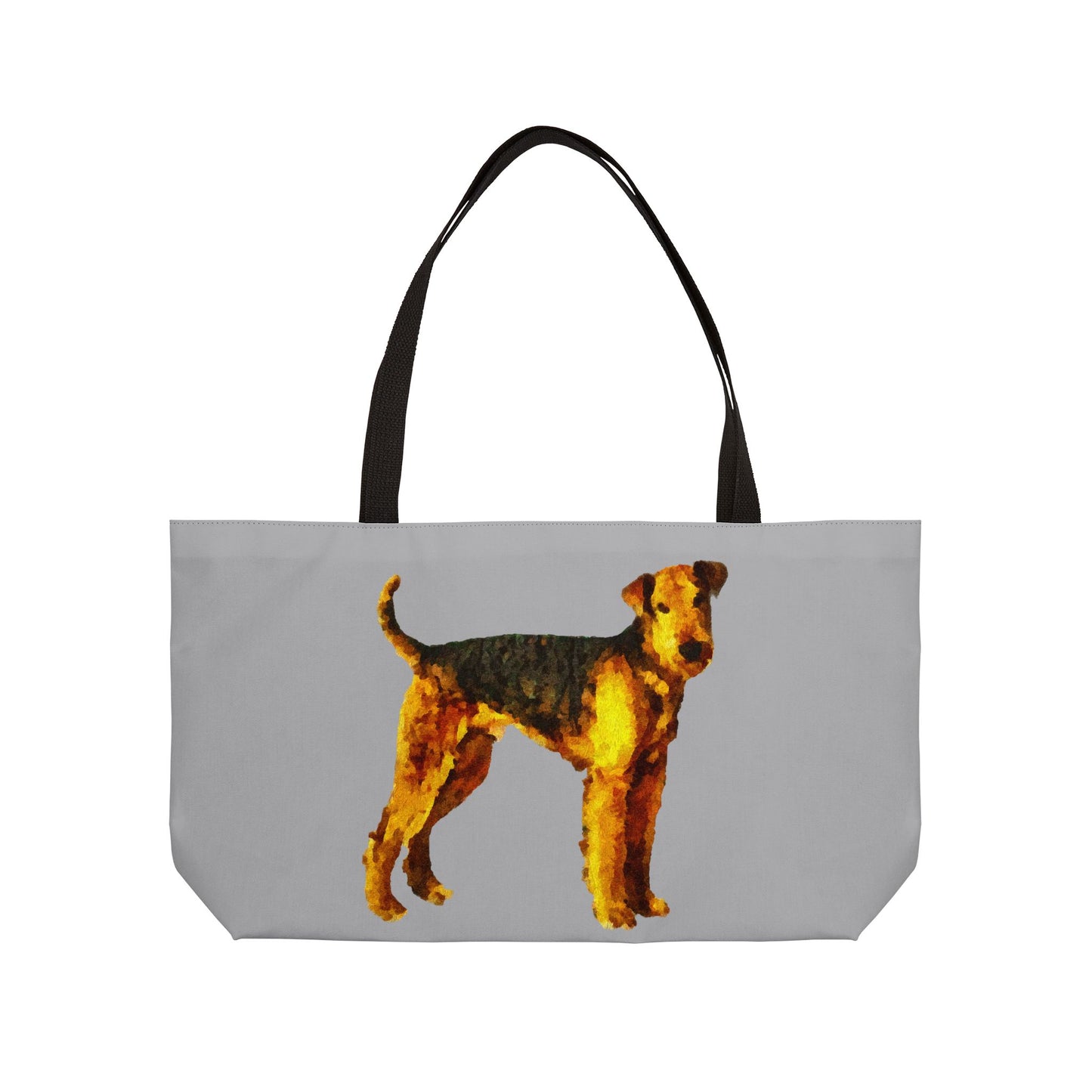 Airedale Terrier - Dog Lover's Weekender Tote Bag - Stylish Pet Travel Accessory