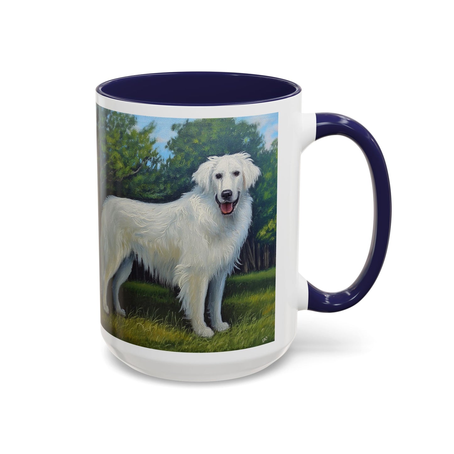Slovensky Cuvac - Cera,oc Accent Coffee Mug - 2 Sizes