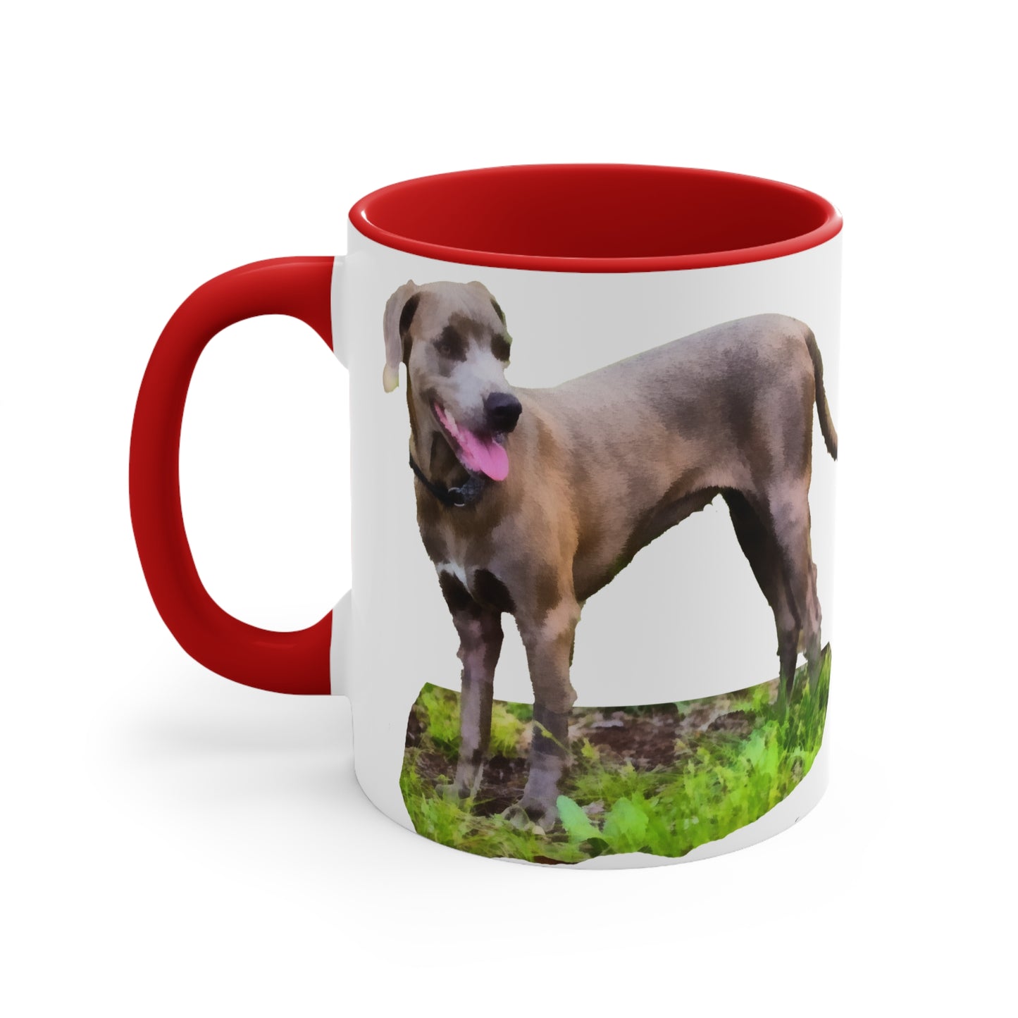 Blue Lacy 'Tex' Accent Coffee Mug, 11oz