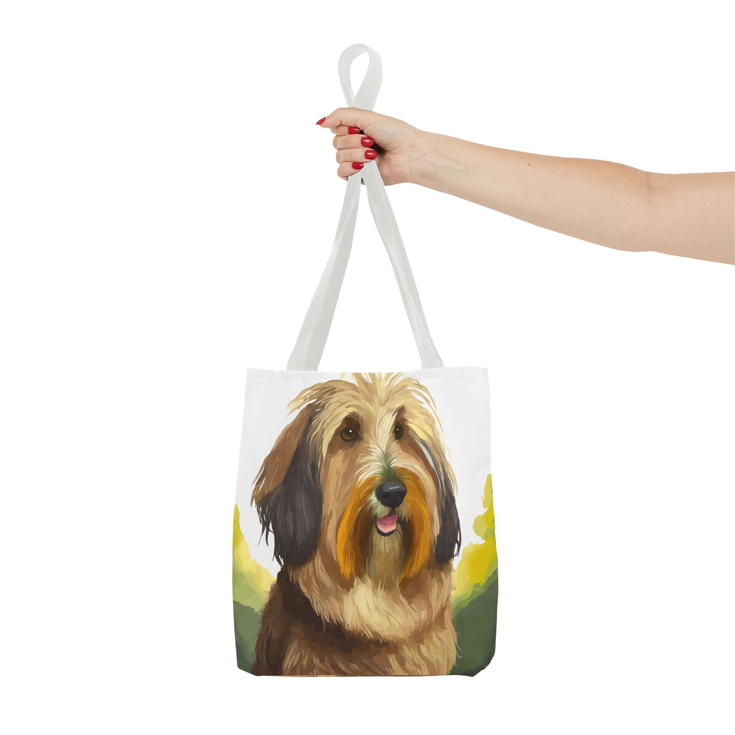 Bergamasco Sheepdog Tote Bag (AOP)