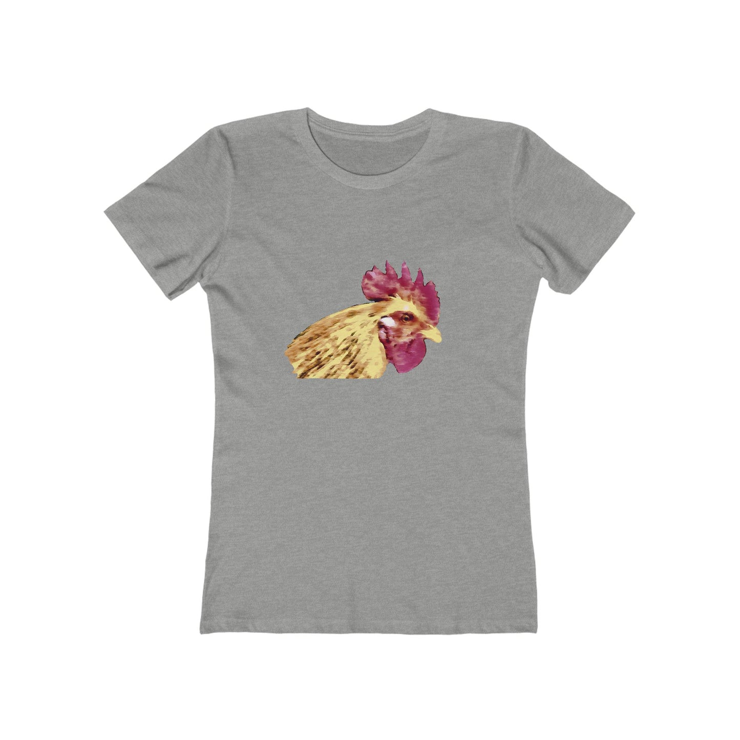 Rooster 'Spencer' - Women's Slim Fit Ringspun Cotton T-Shirt