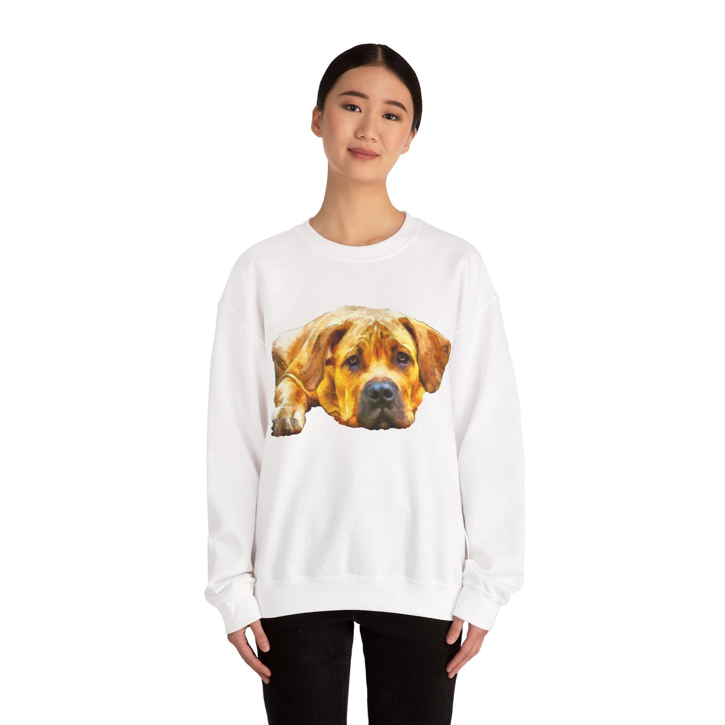 Boerboel Unisex 50/50 Crewneck Sweatshirt