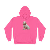 Clumber Spaniel Unisex Fleece Lined Pullover Hoodie Sweatshirt