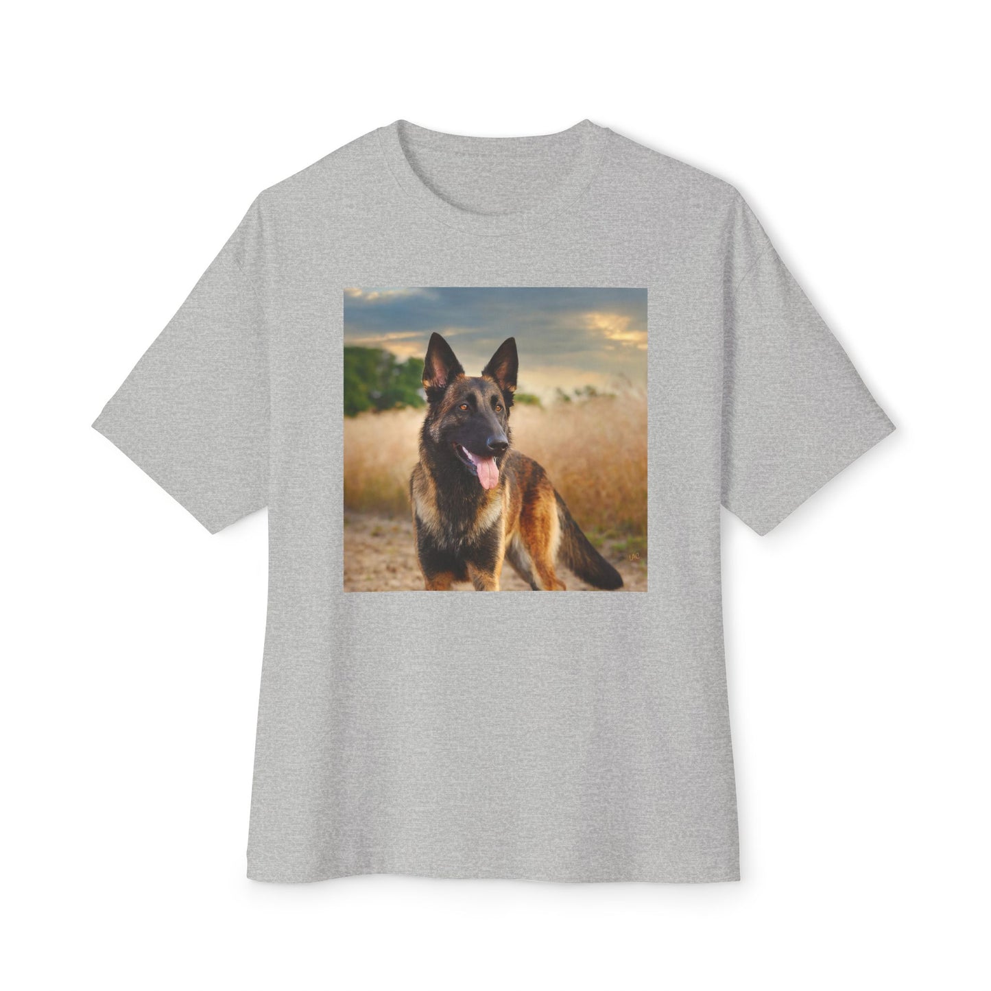 Dutch Shepherd Unisex Oversized Ringspun Cotton Boxy T-shirt