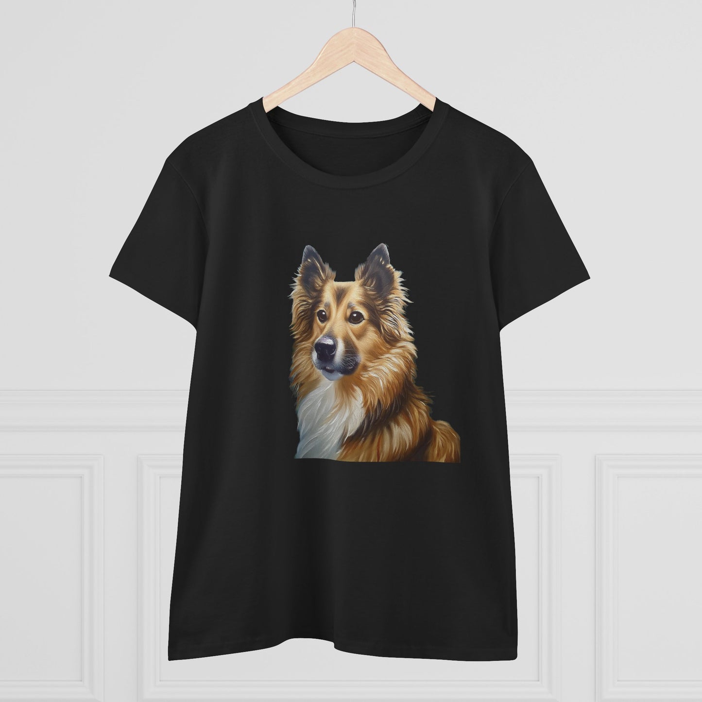 Icelandic Sheepdog Women's Midweight Cotton Tee