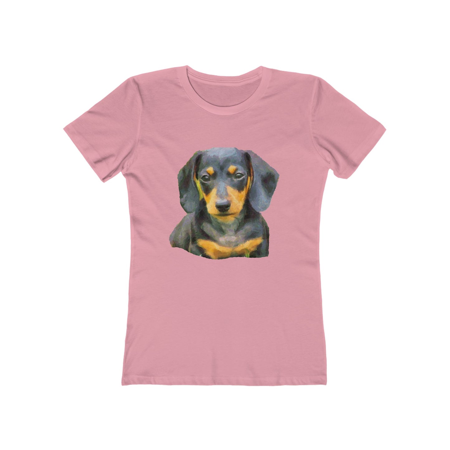 Dachshund 'Doxie #2' Women's Slim Fit T-Shirt