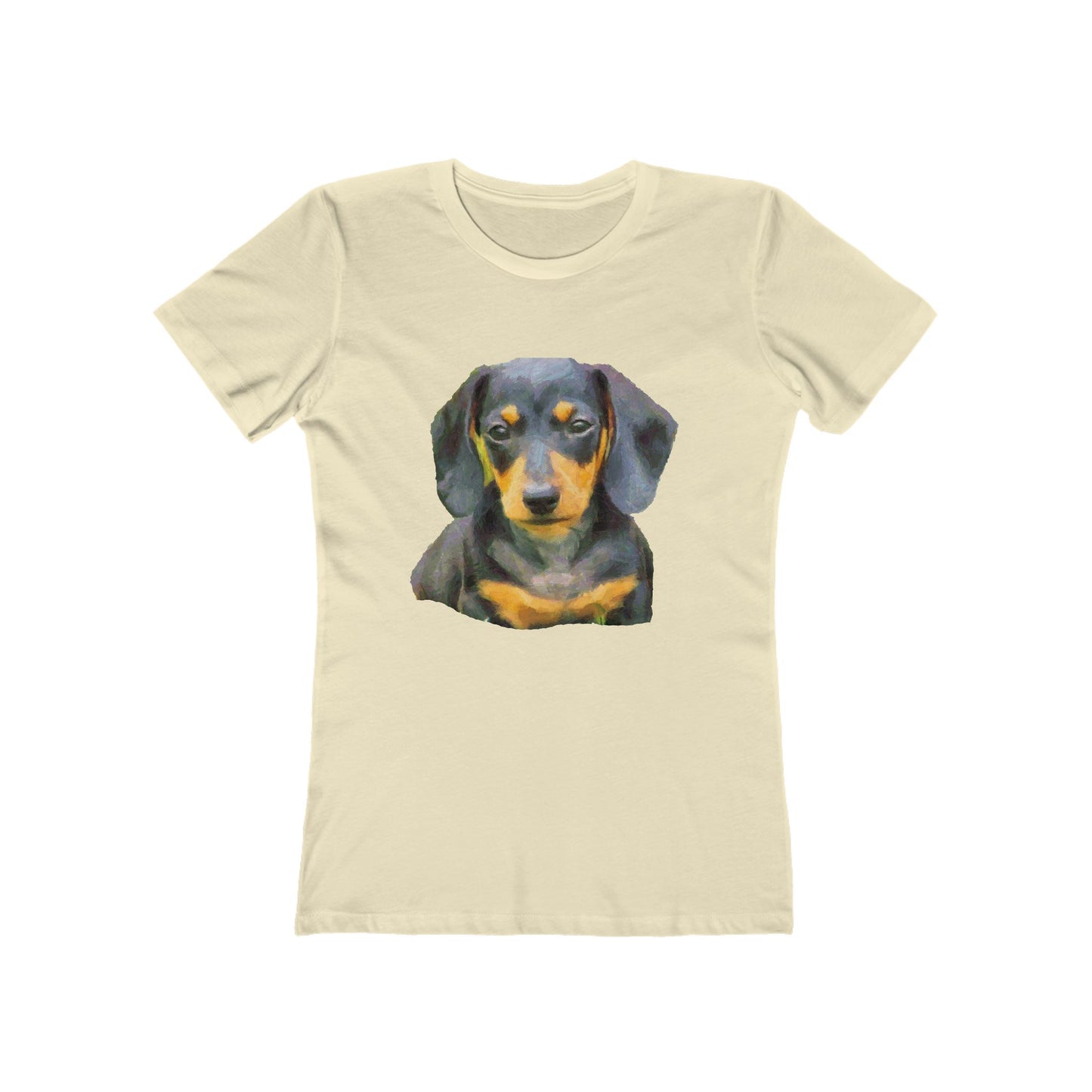 Dachshund 'Doxie #2' Women's Slim Fit T-Shirt