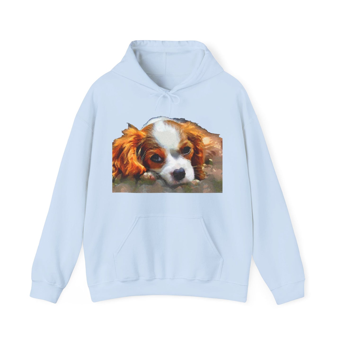 Cavalier King Charles Spaniel Puppy Unisex 50/50 Hoodie