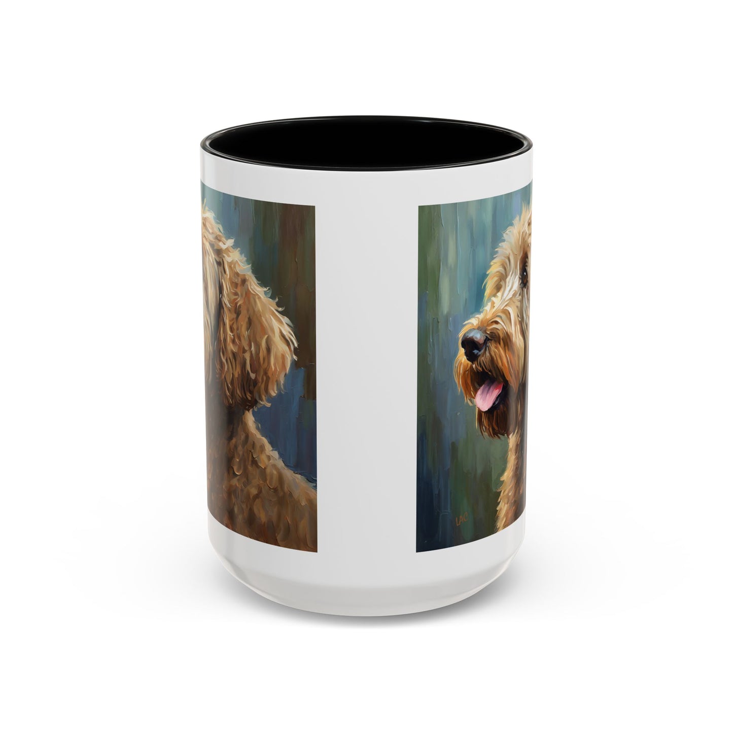 Labradoodle =- Ceramic Accent Mug - 2 Sizes