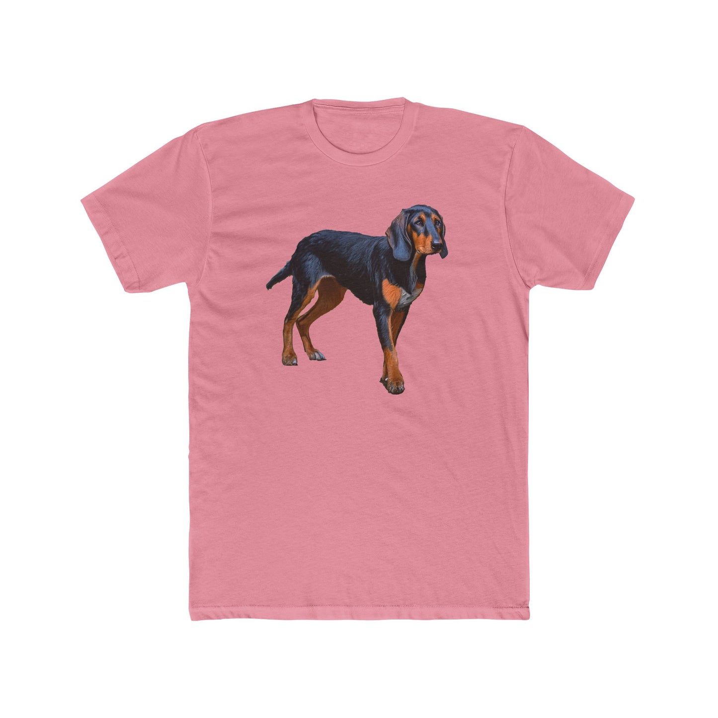 Elegant Transylvanian Scent Hound Men's Fitted Cotton Crew Tee