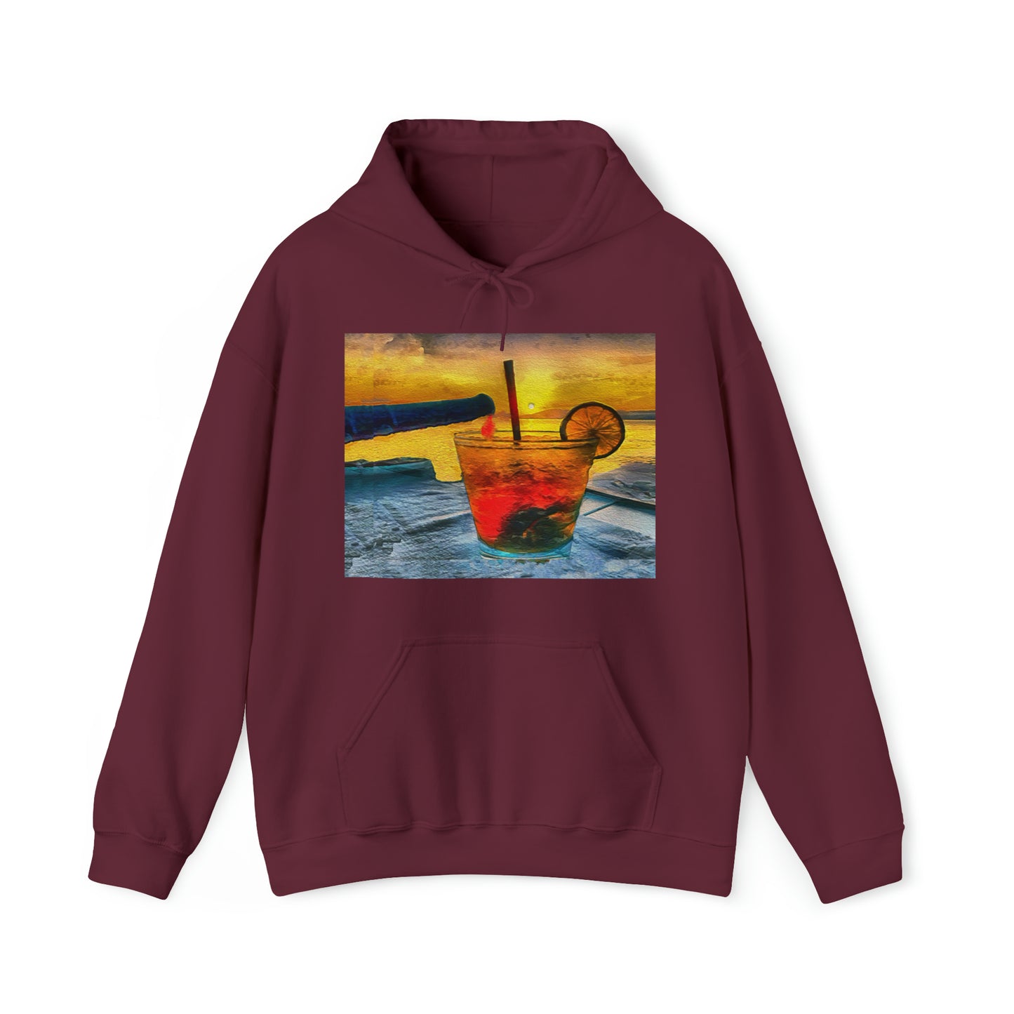 Happy Hour on Sifnos (Greece) Unisex 50/50 Hoodie