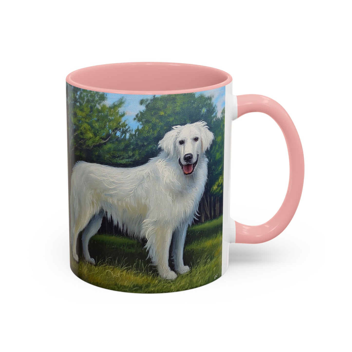 Slovensky Cuvac - Cera,oc Accent Coffee Mug - 2 Sizes