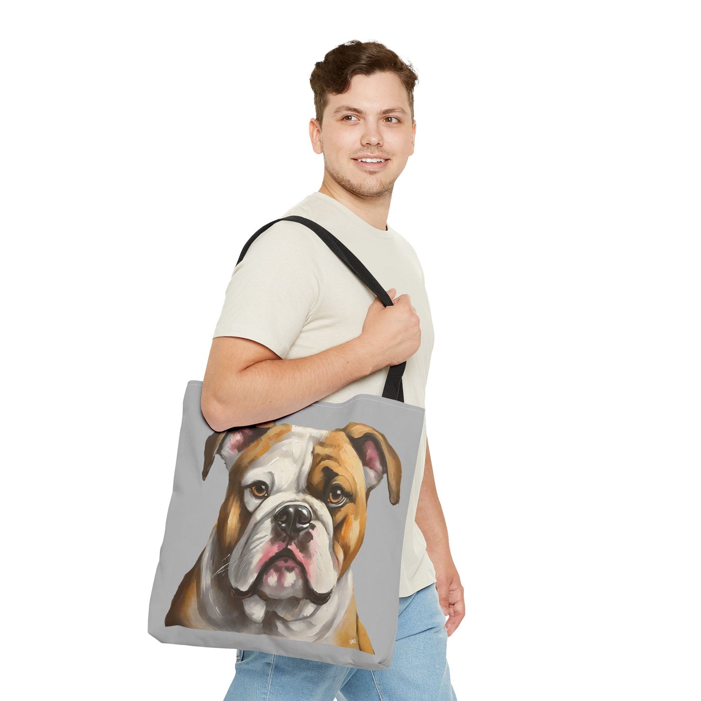 American Bulldog Tote Bag