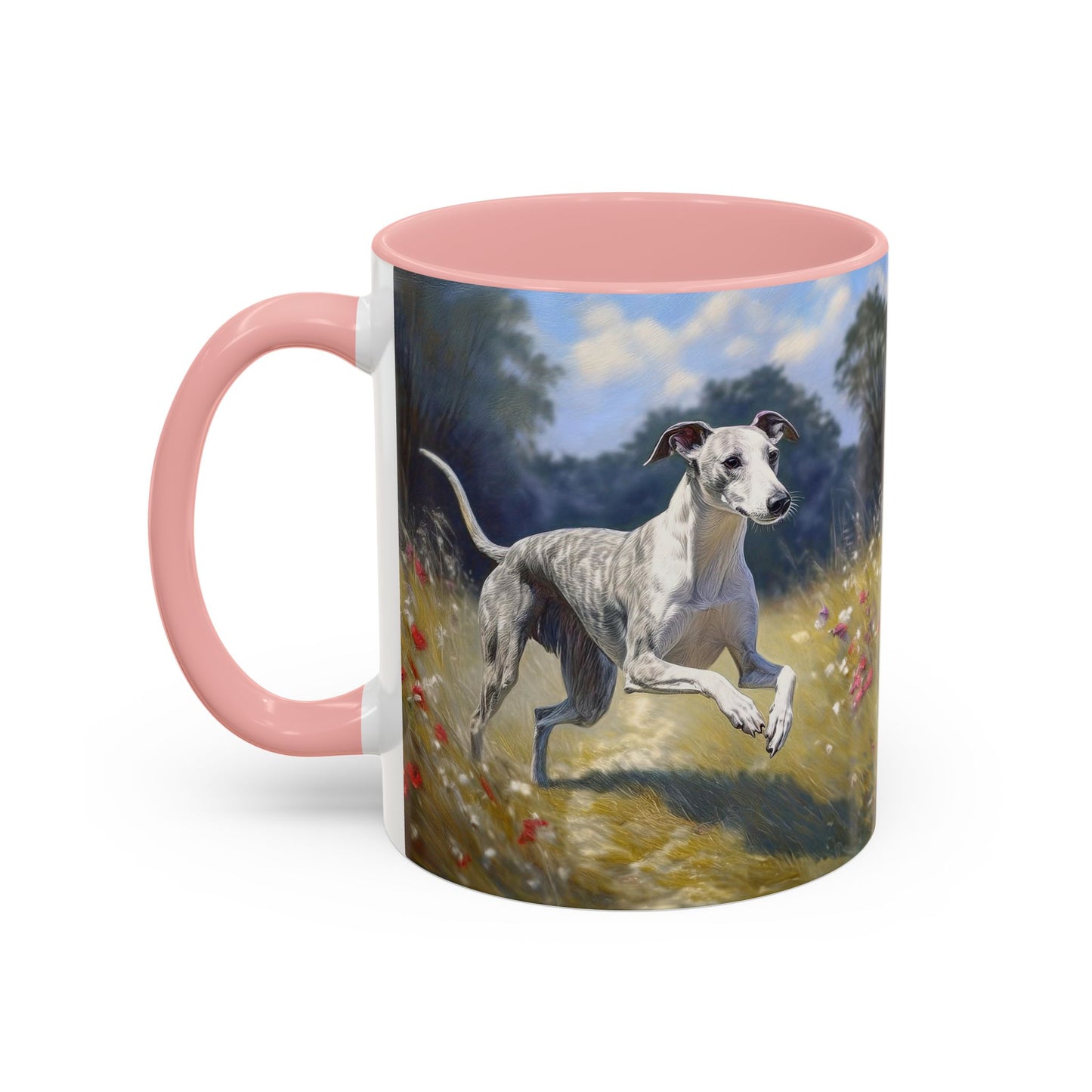Whippet -- Accent Coffee Mug (11, 15oz)
