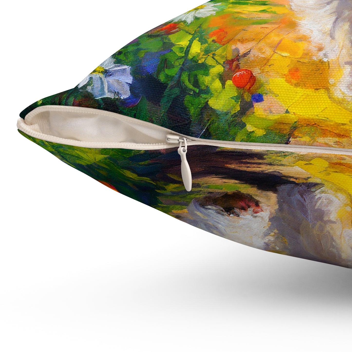 Bolognese Spun Polyester Throw Pillow