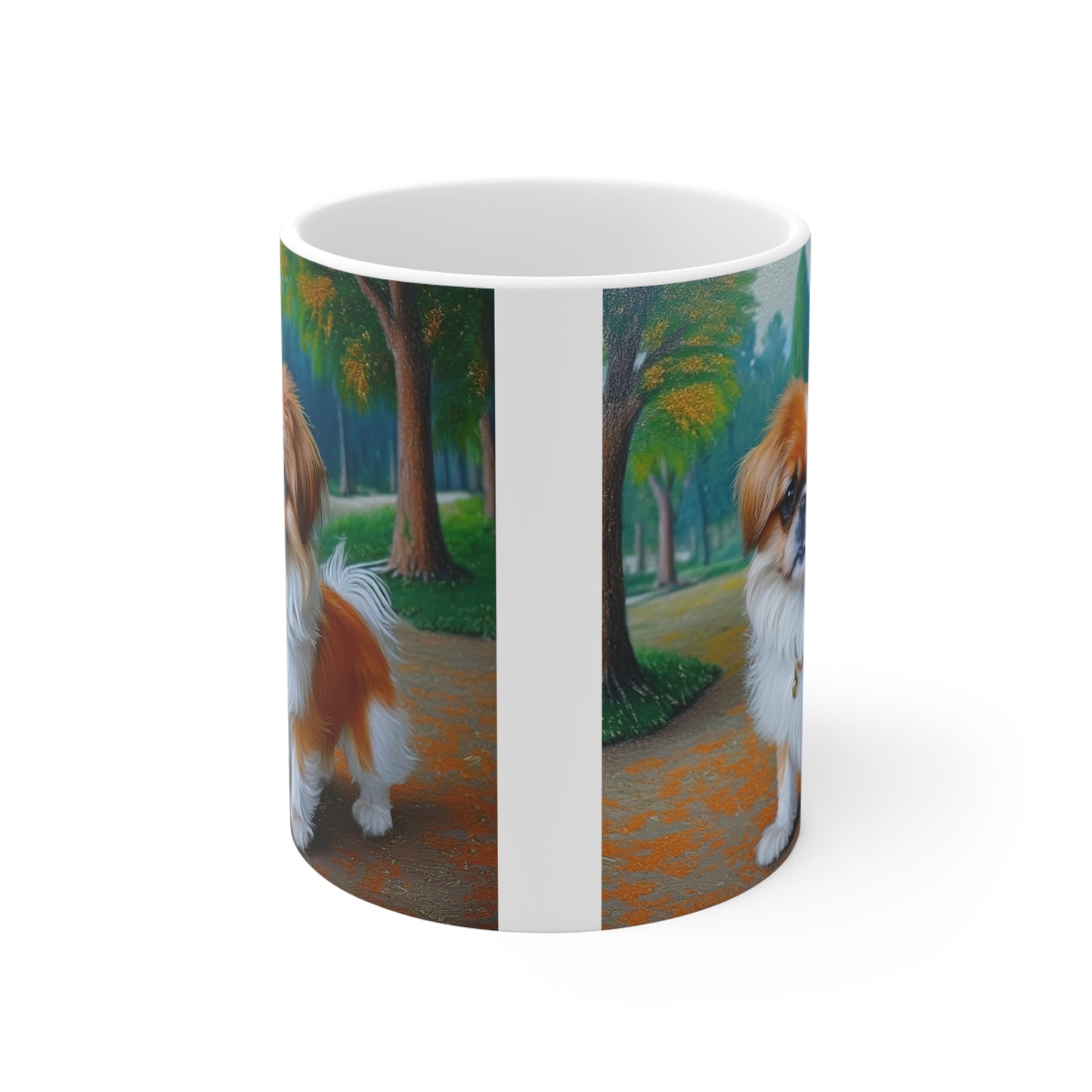 Pekingese Puppy Ceramic Mug 11oz