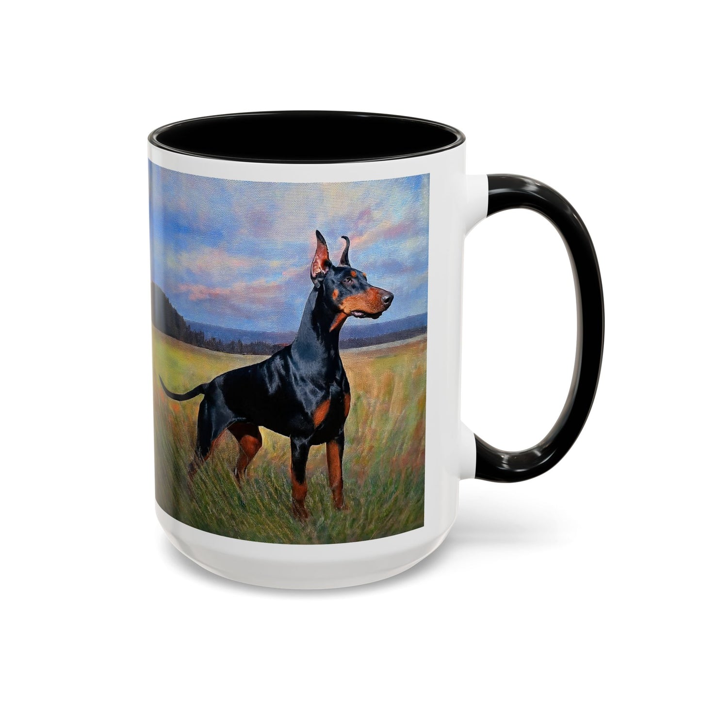 Doberman Pinscher #2 - Accent Coffee Mug