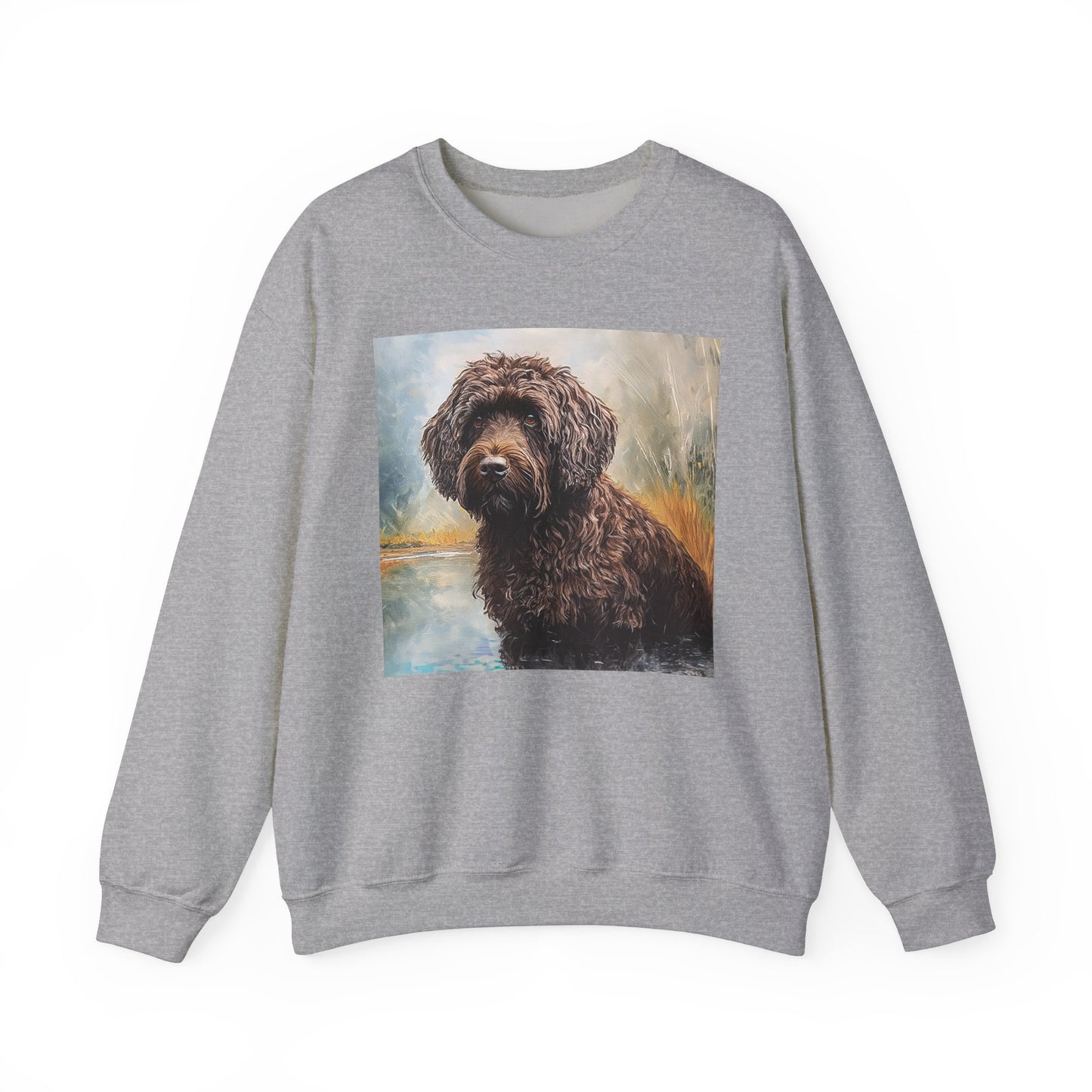 Barbet Unisex 50/50 Crewneck Sweatshirt