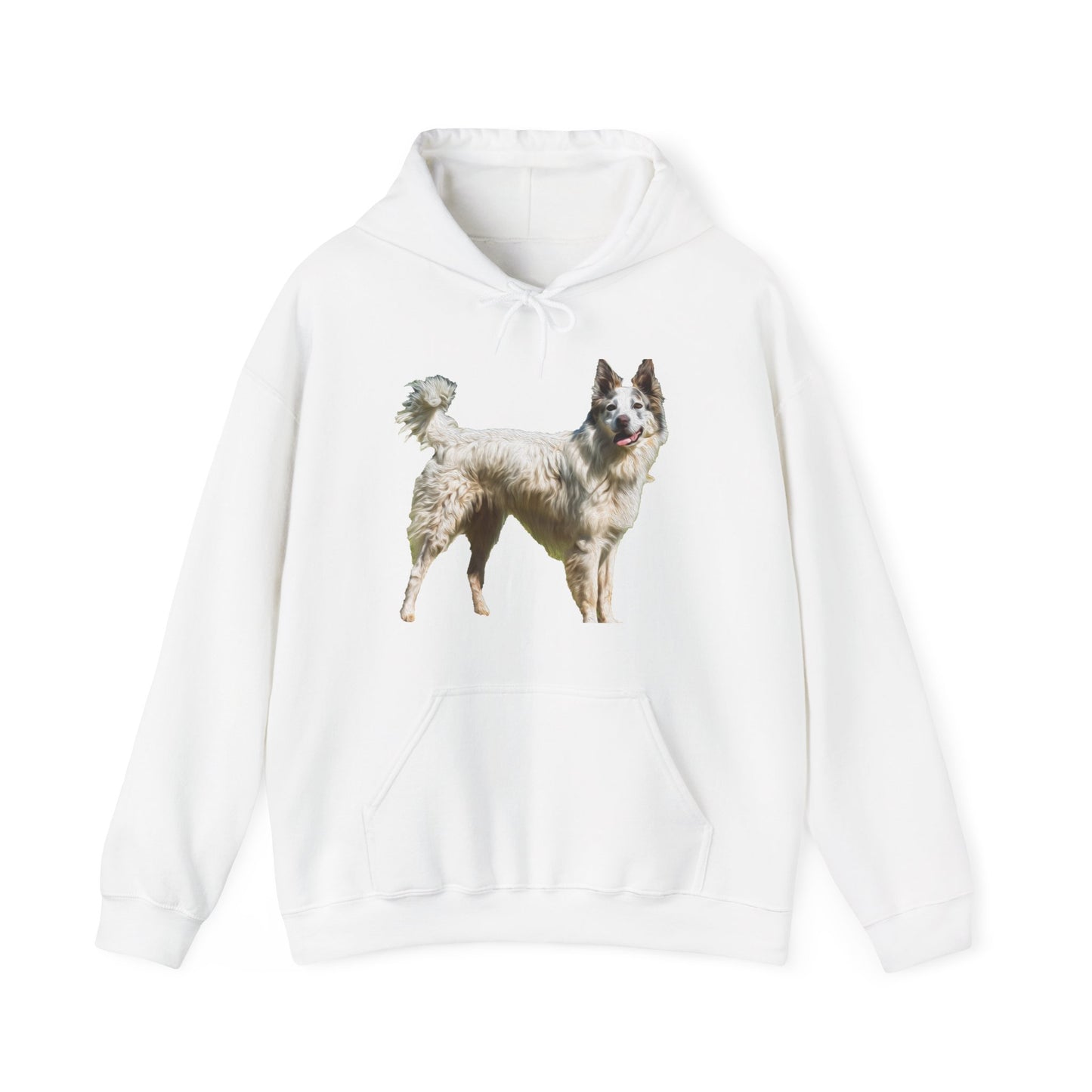Pyrenean Shepherd Unisex 50/50 Hooded Sweatshirt