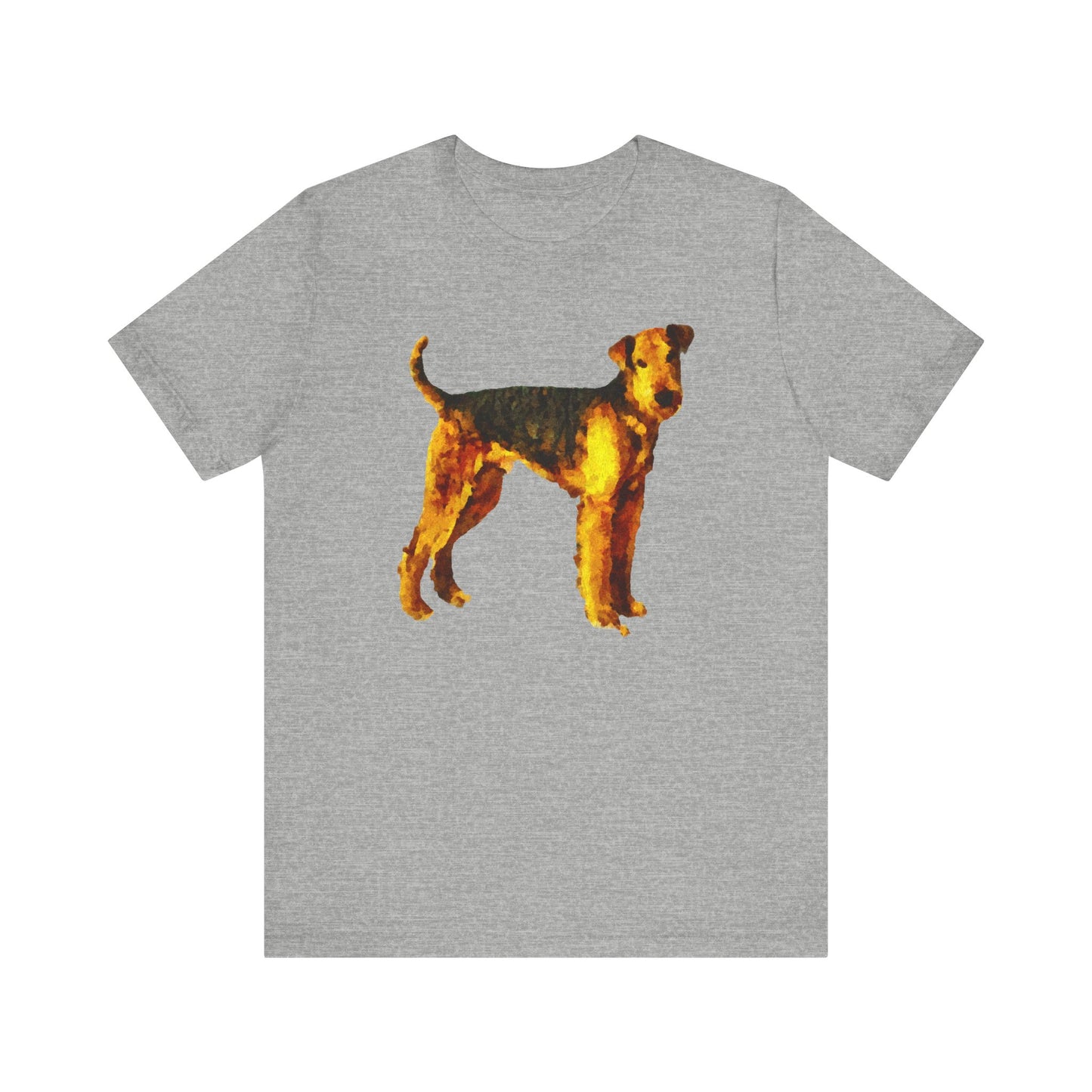 Airedale Terrier 'Lucy' Unisex Jersey Short Sleeve Tee