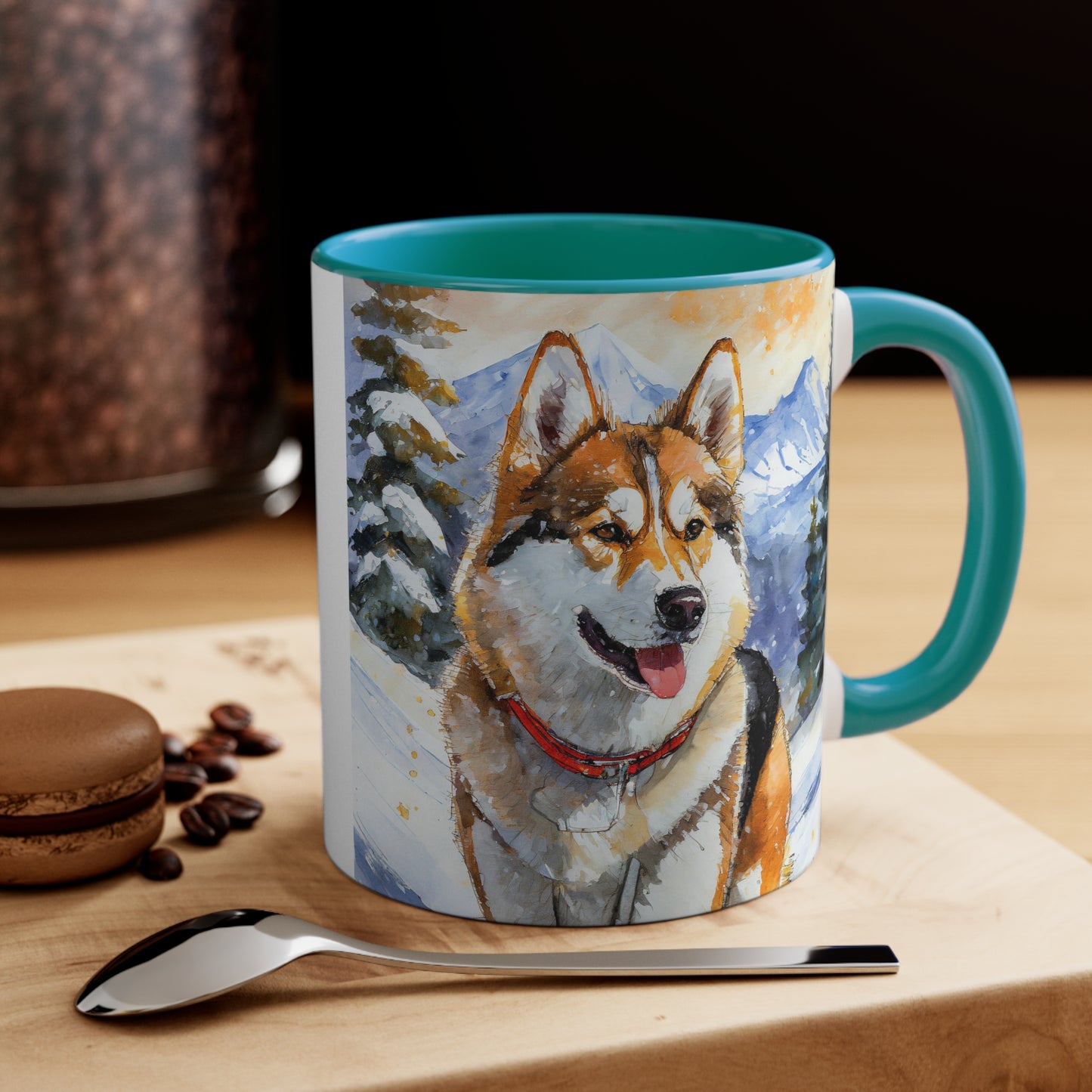 Chinook 'Sled Dog' 11oz Ceramic Accent Mug