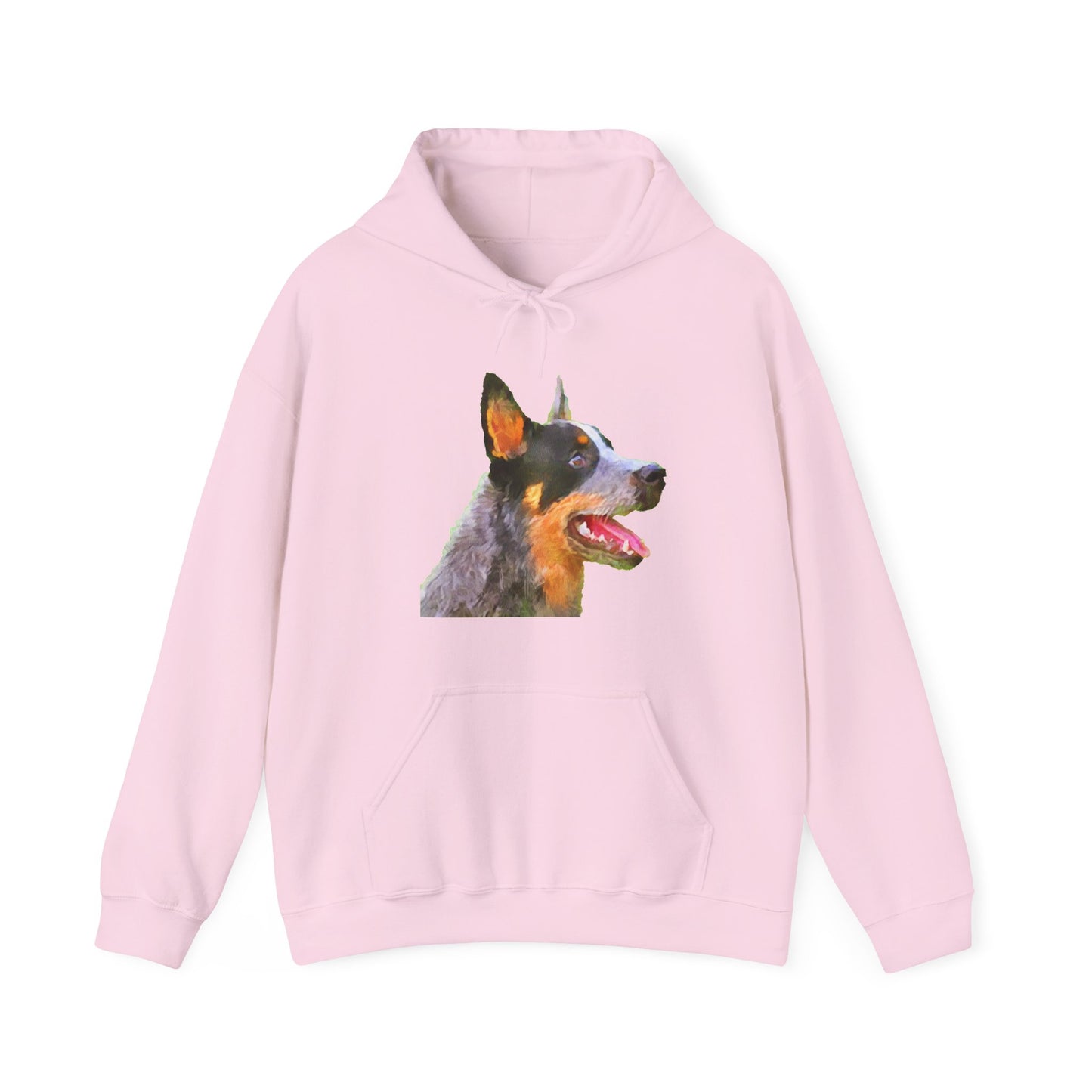 Elegant Blue Heeler Unisex Hooded Sweatshirt