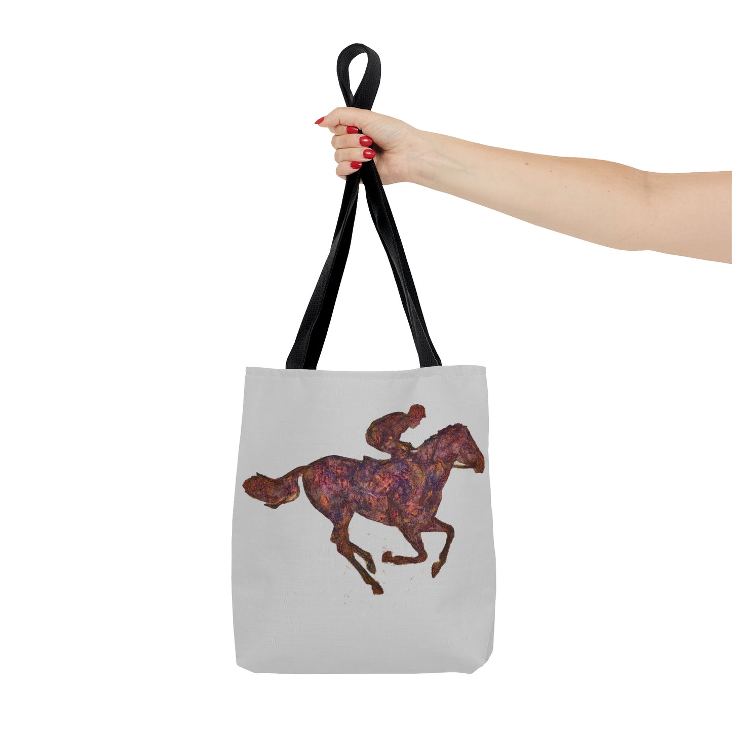 Race Horse Tote Bag