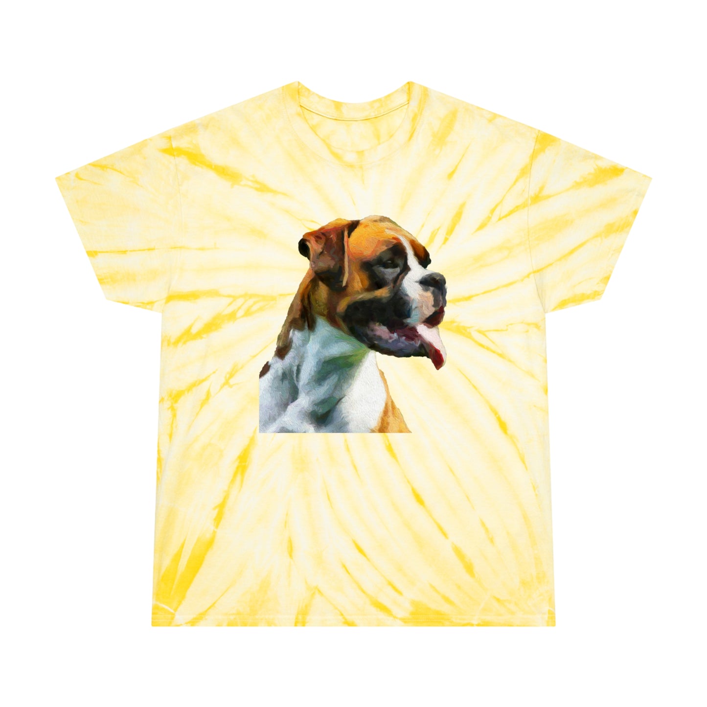 Cooper Unisex Cotton Tie-Dye Tee in Cyclone