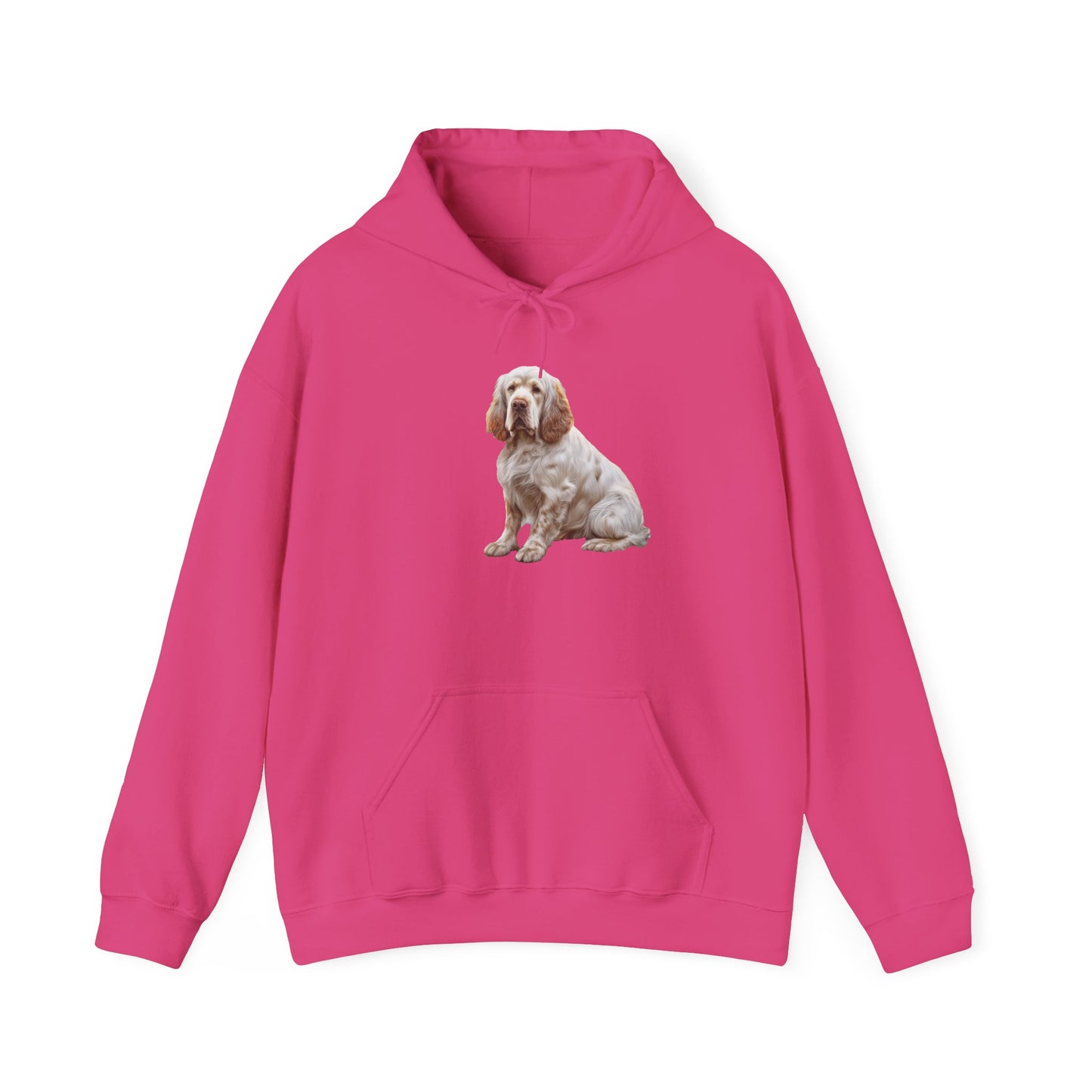 Clumber Spaniel Unisex Hooded Sweatshirt