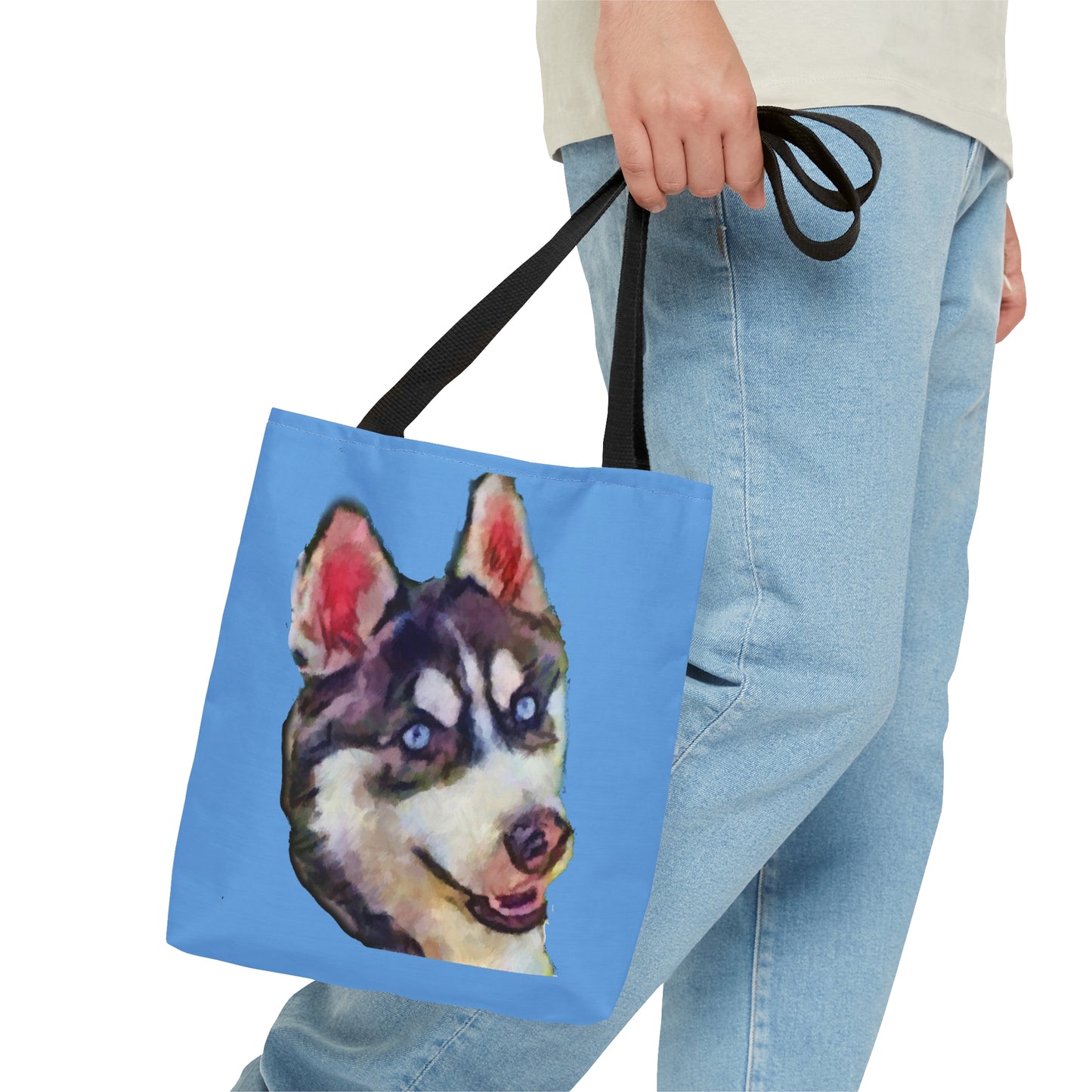 Siberian Huskie 'Iditarod' AOP Tote Bag