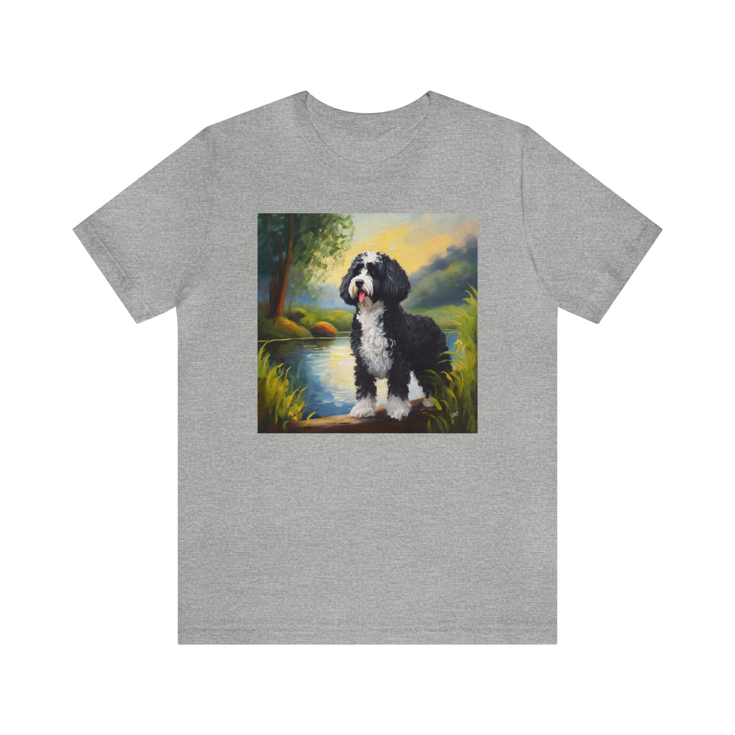 Portuguese Water Dog Jersey Short Sleeve Tee
