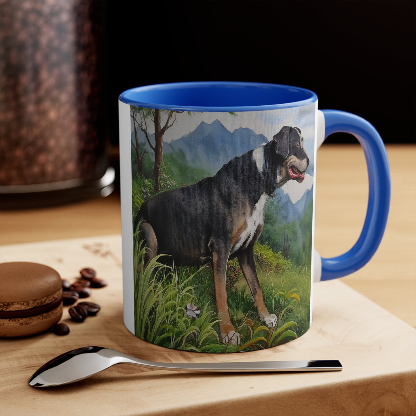 Mountain Cur 11oz Ceramic Accent Mug