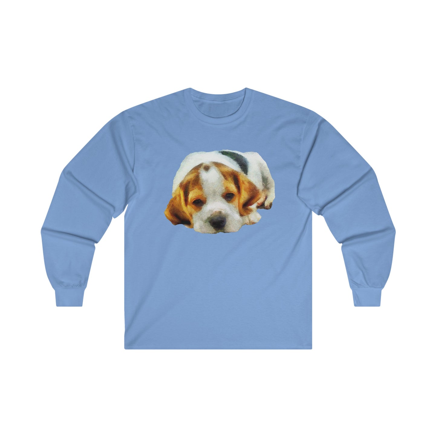 English Foxhound 'Sasha' Unisex Cotton Long Sleeve Tee